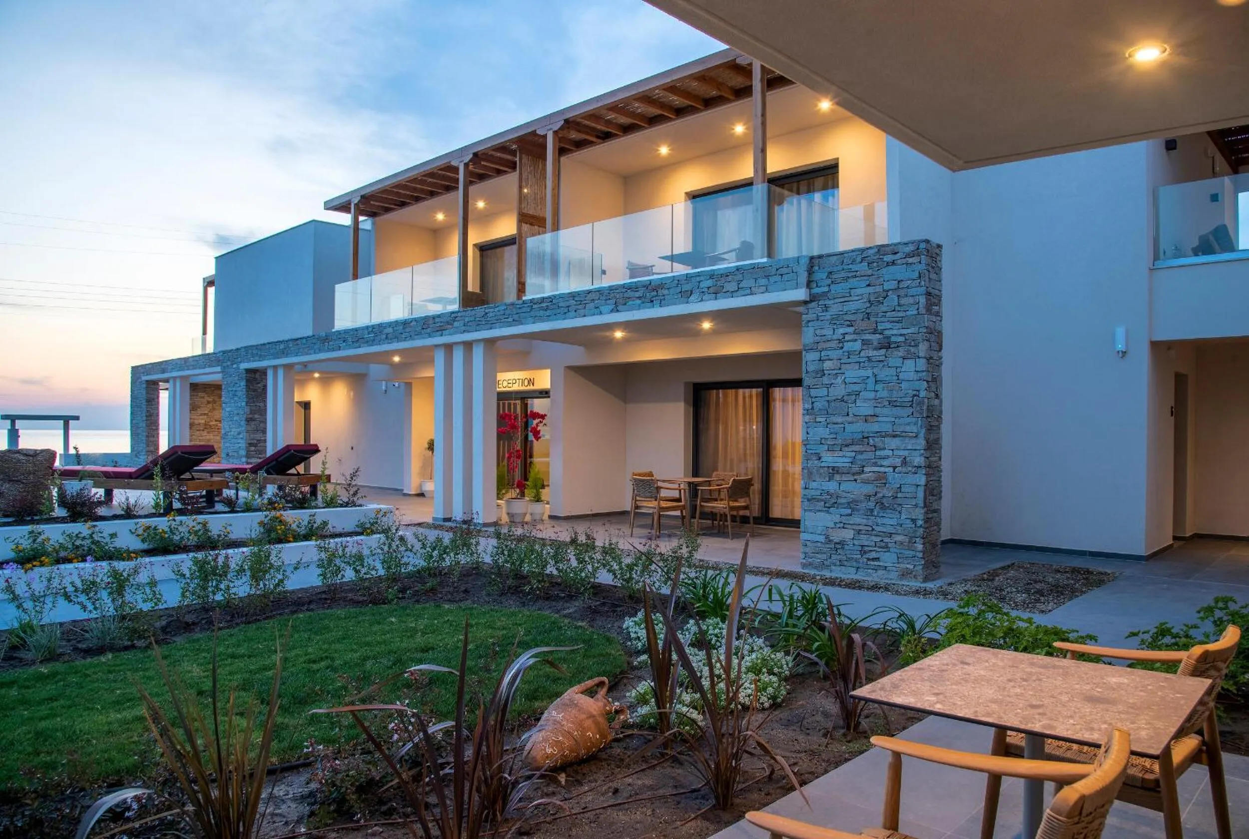 Property building in Amyntas Seafront Hotel