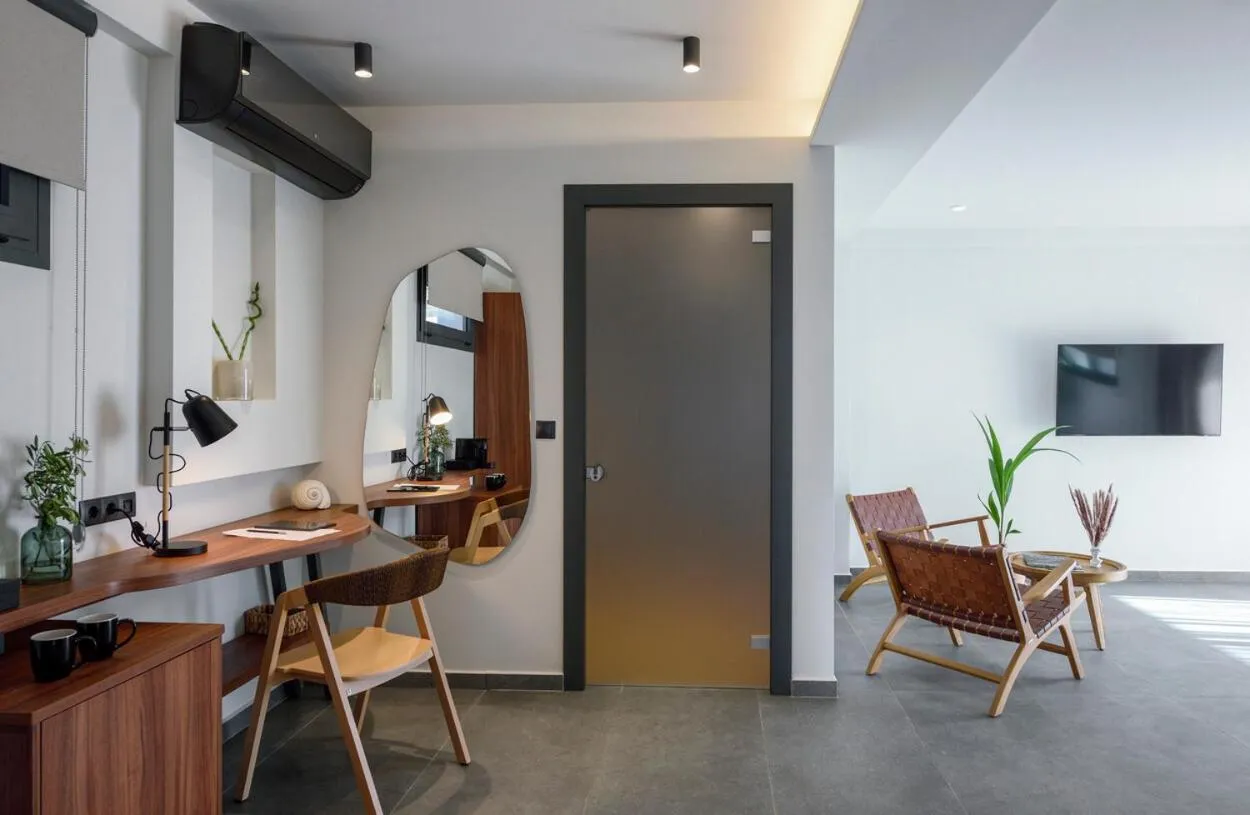 Seating area in Amyntas Seafront Hotel