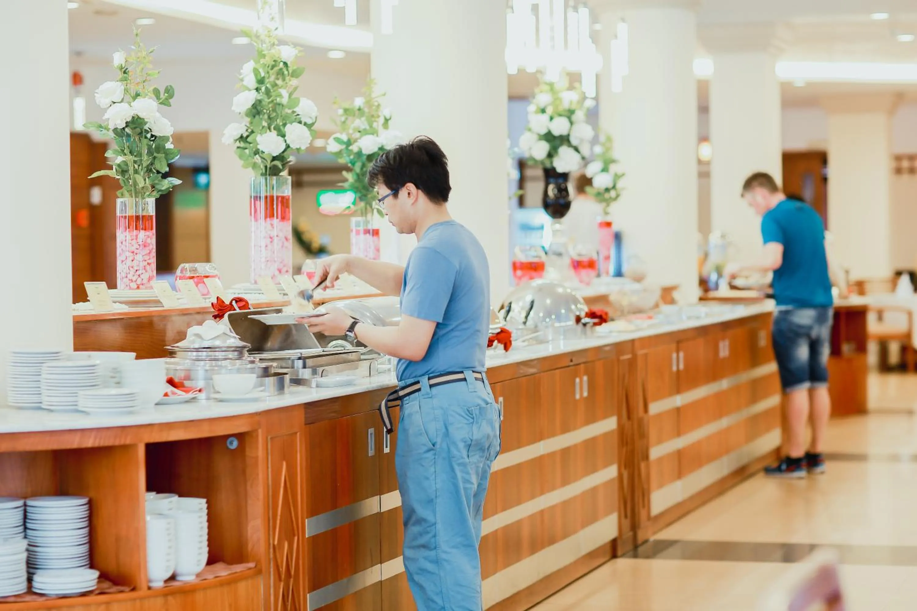 Buffet breakfast in Palace Hotel Vung Tau
