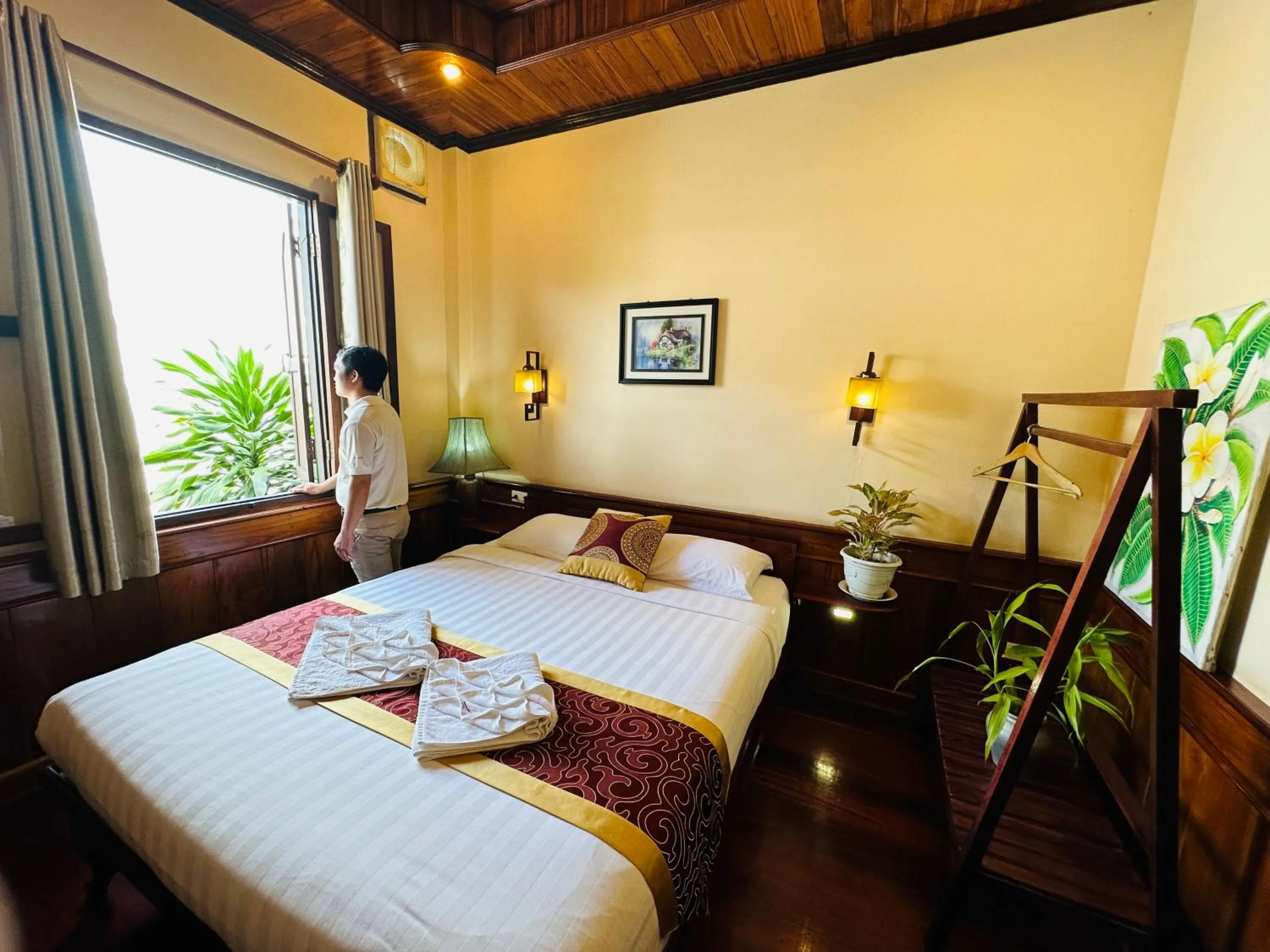 Bed in Ammata Boutique Villa