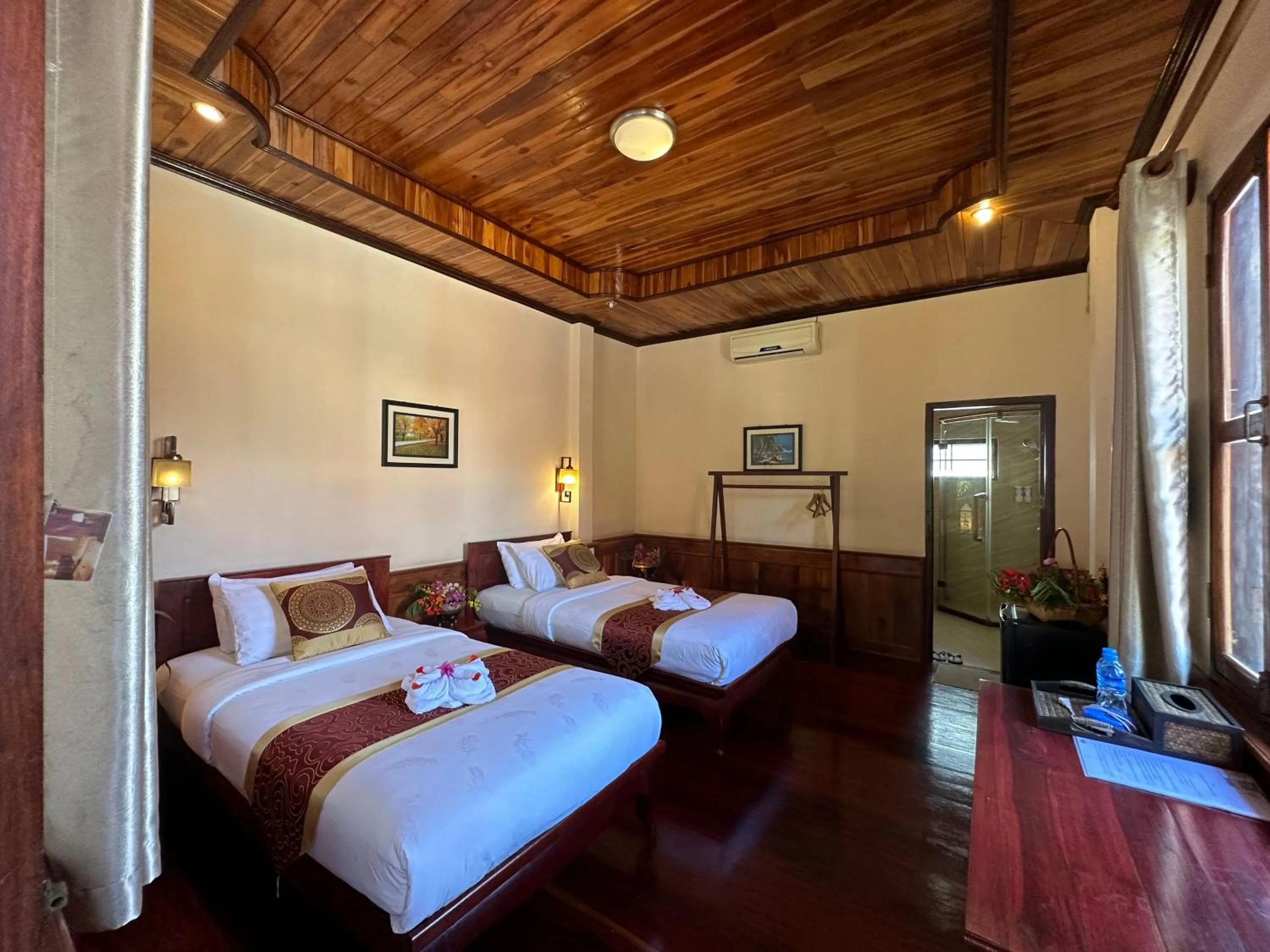 Bed in Ammata Boutique Villa