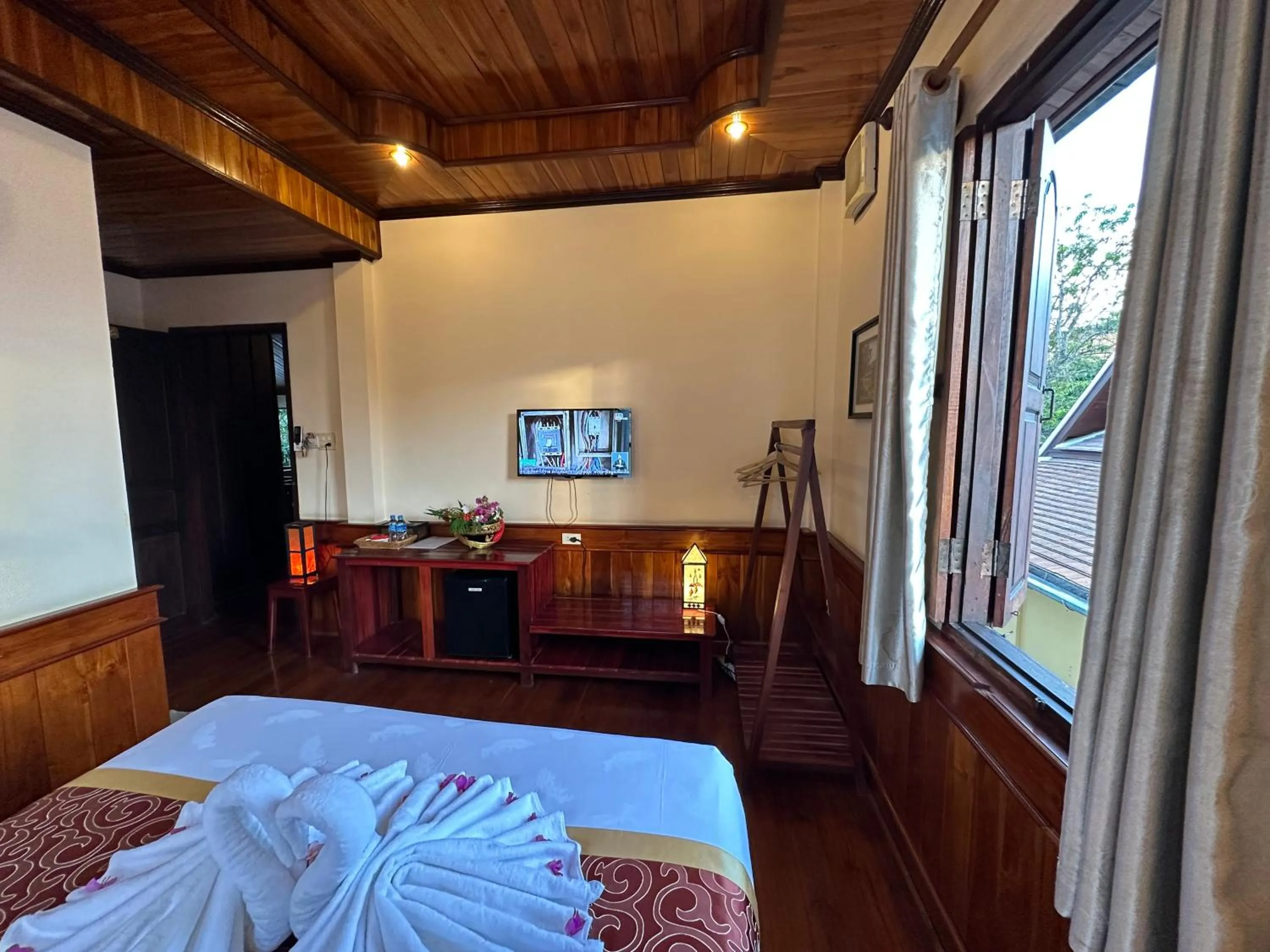 Bed in Ammata Boutique Villa