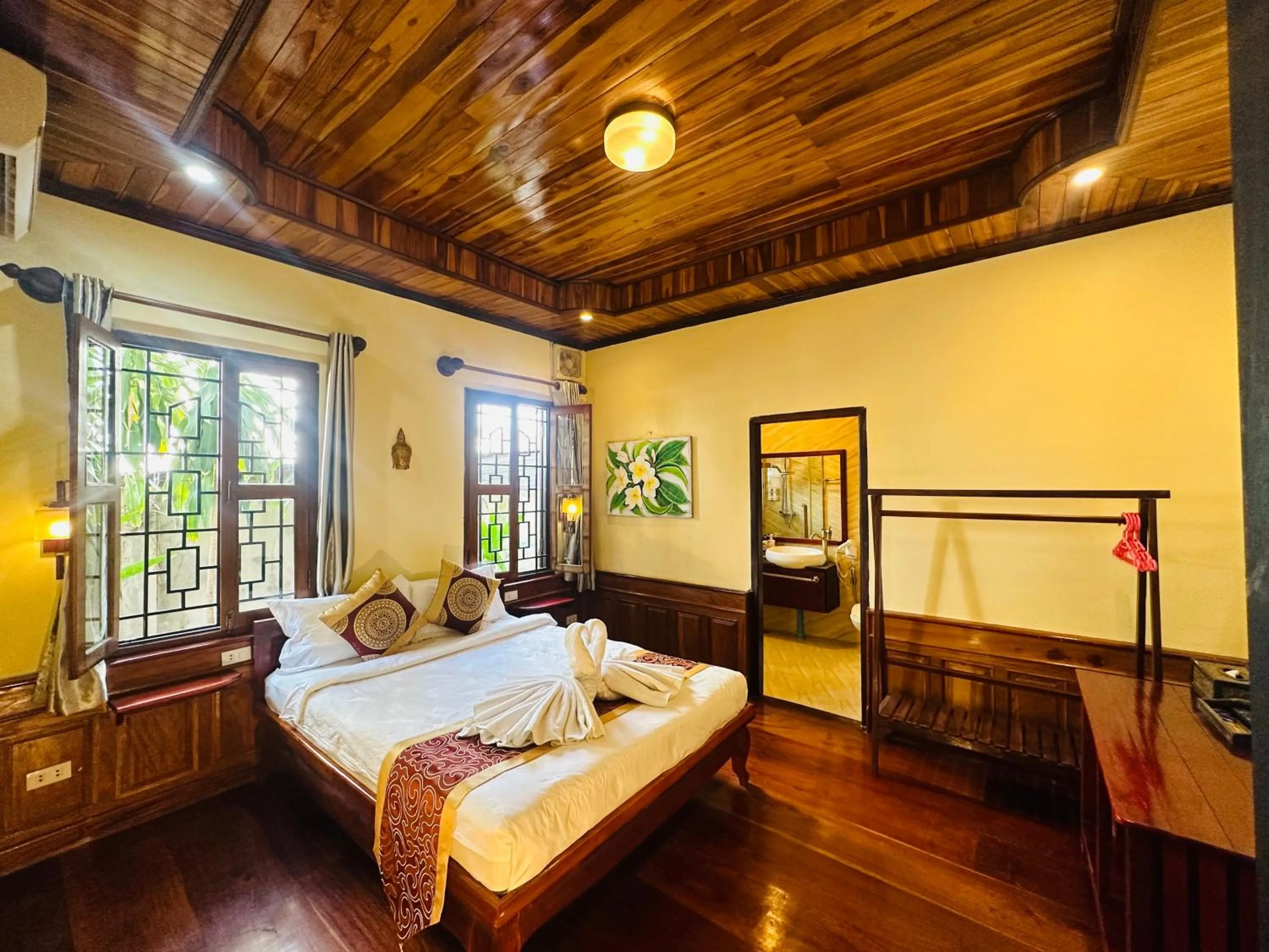 Bed in Ammata Boutique Villa