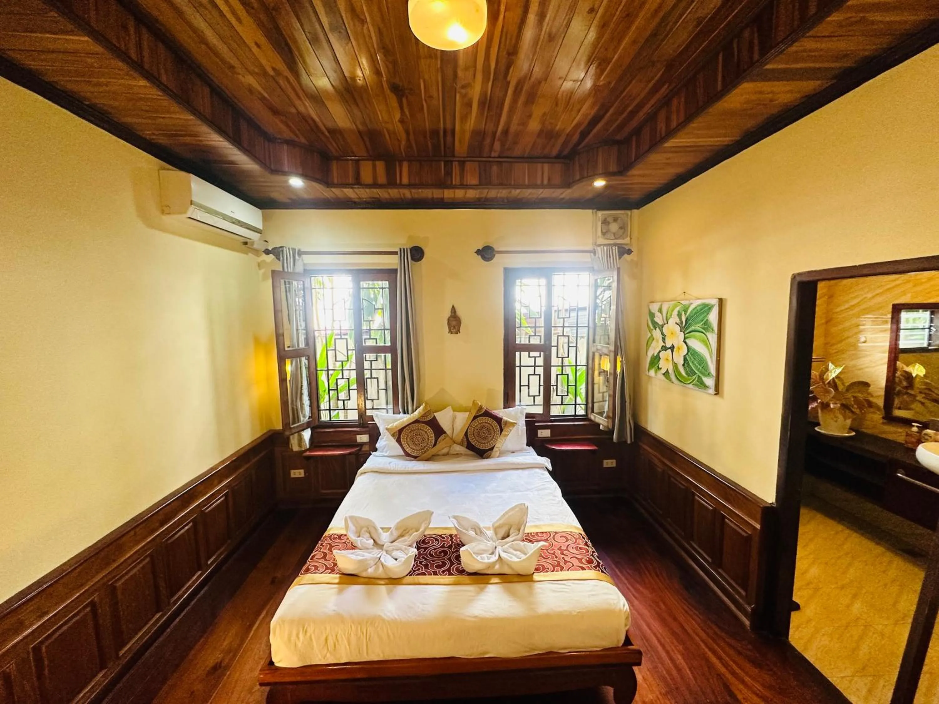 Bed in Ammata Boutique Villa