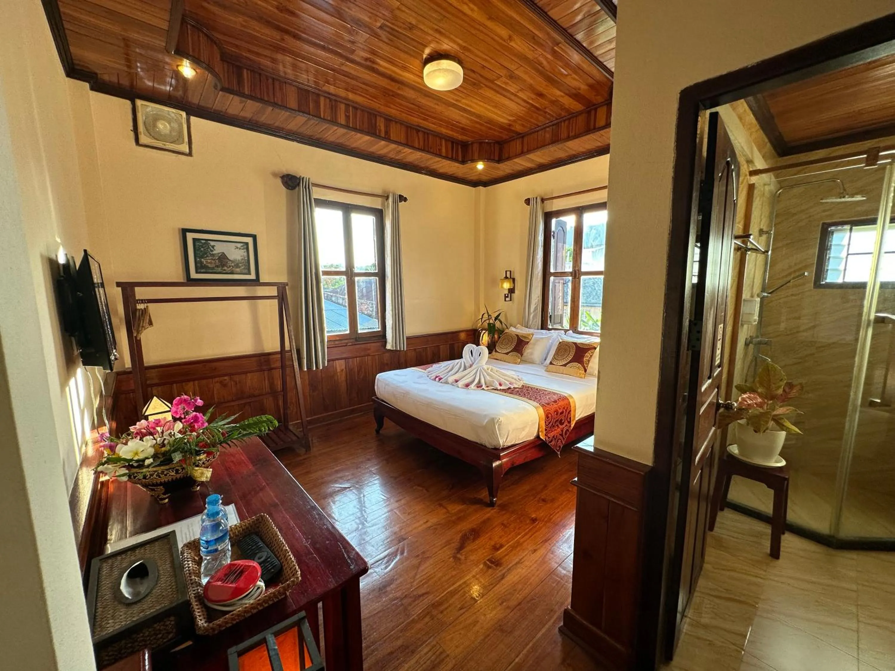 Bed in Ammata Boutique Villa