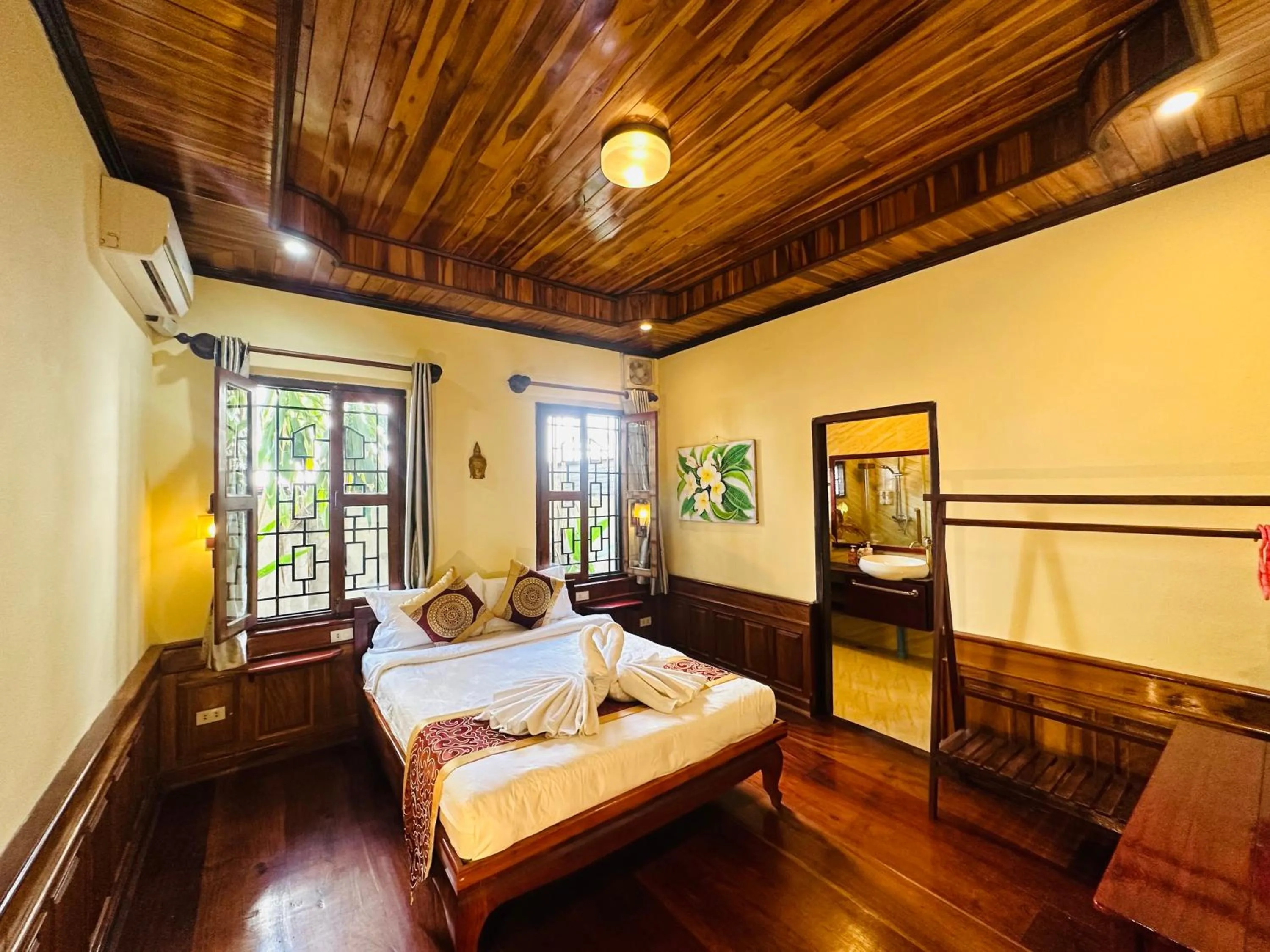 Bed in Ammata Boutique Villa