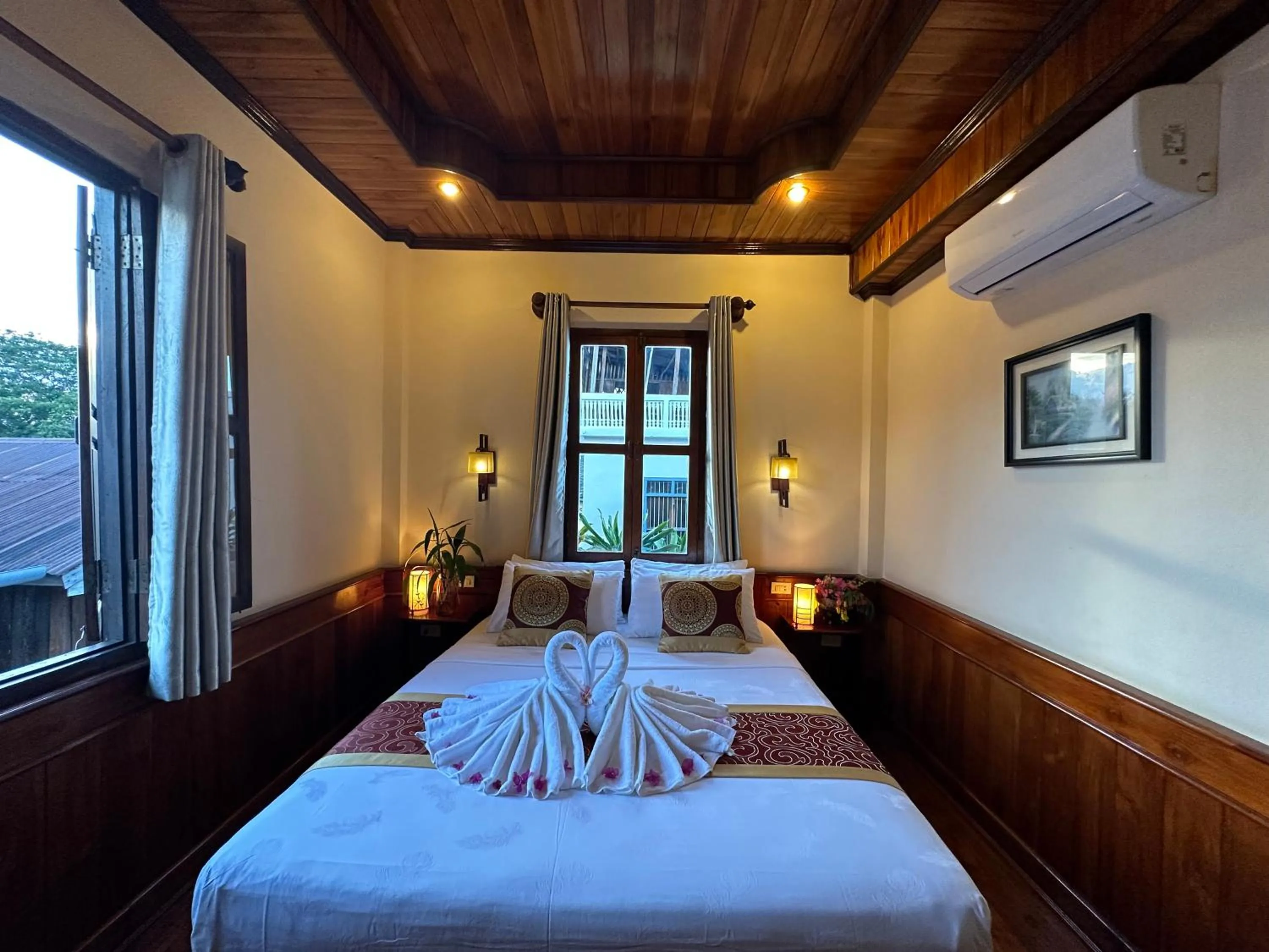 Bed in Ammata Boutique Villa