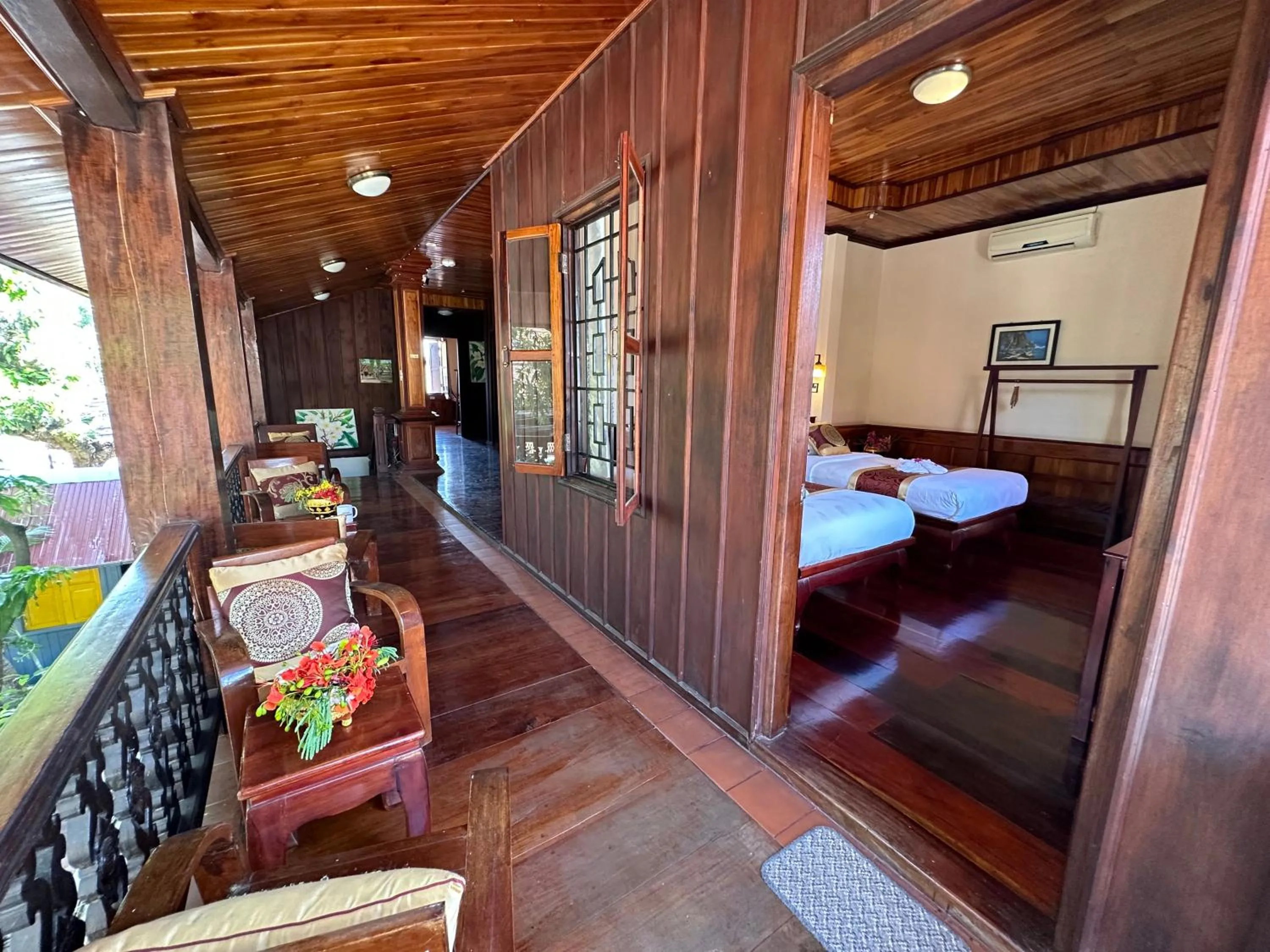 Bed in Ammata Boutique Villa