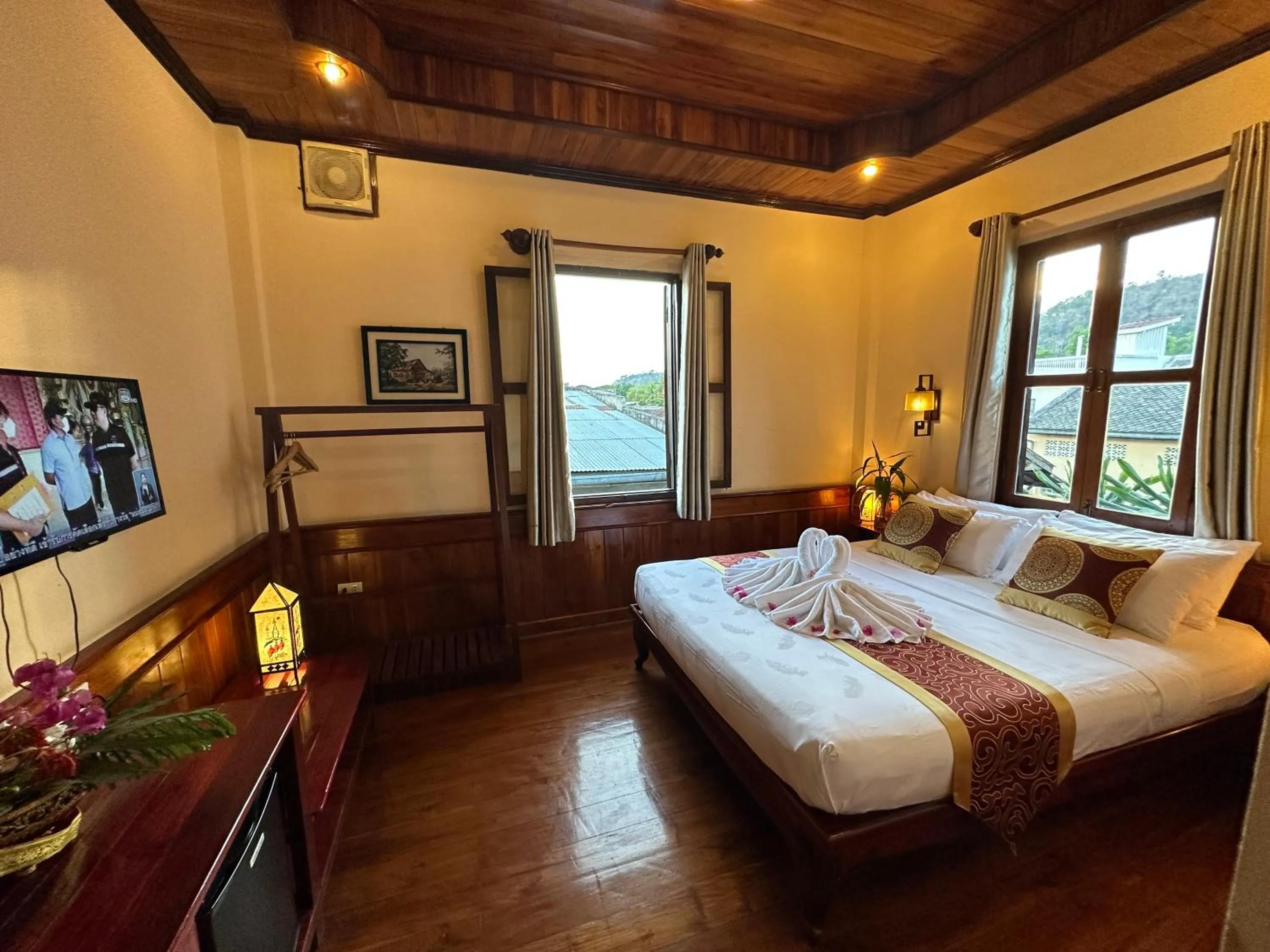 Bed in Ammata Boutique Villa