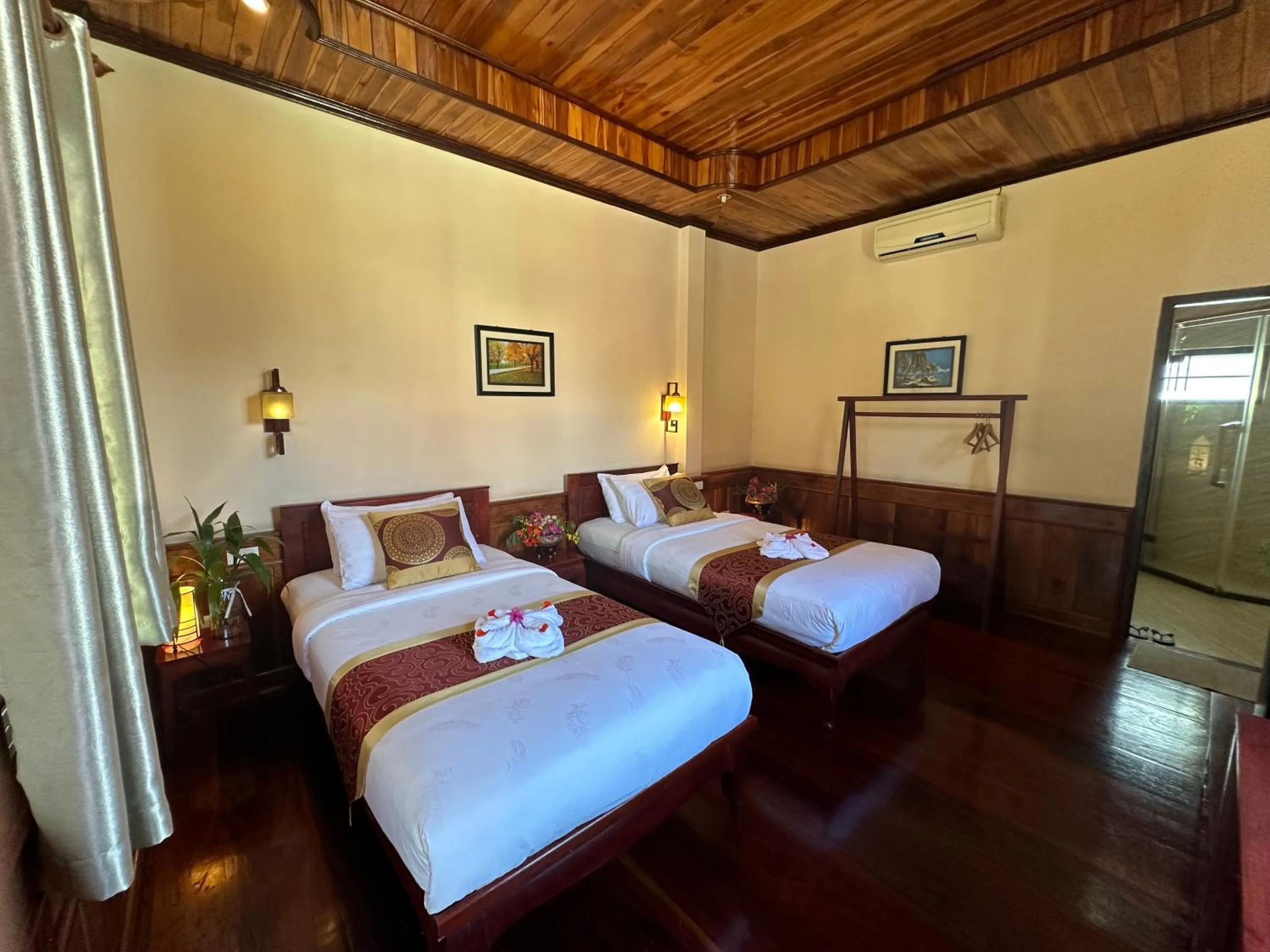 Bed in Ammata Boutique Villa