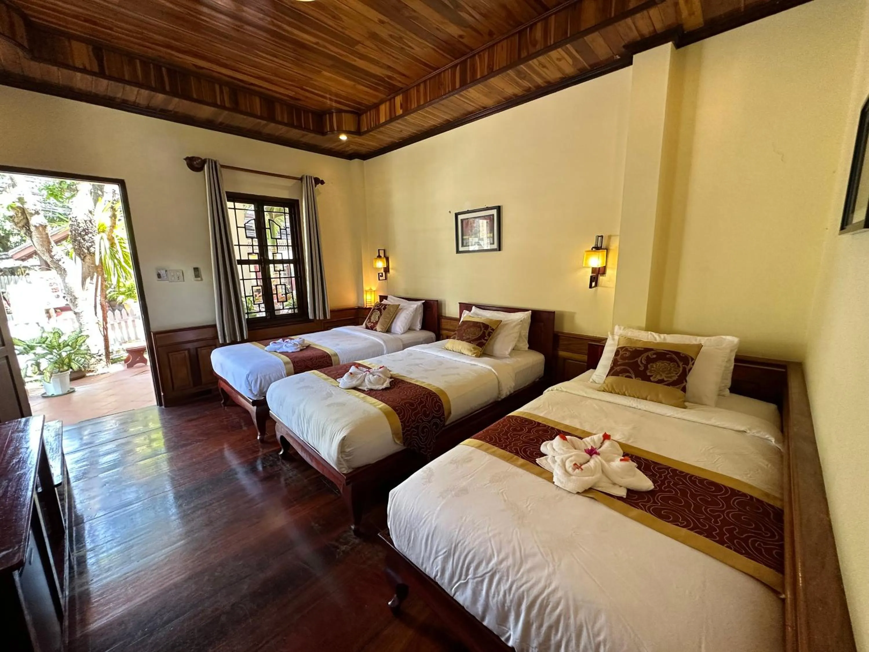 Bed in Ammata Boutique Villa