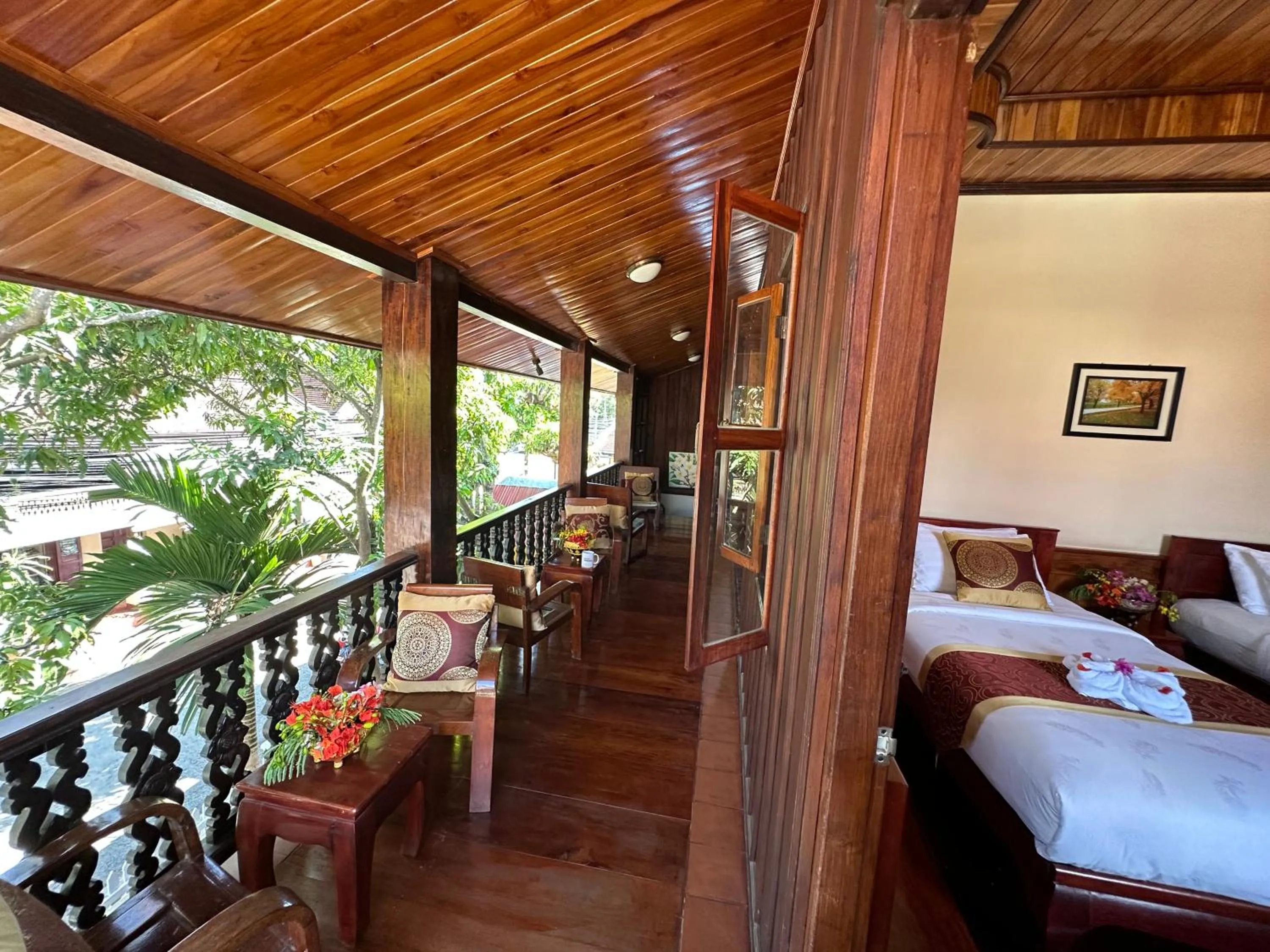 Bed in Ammata Boutique Villa