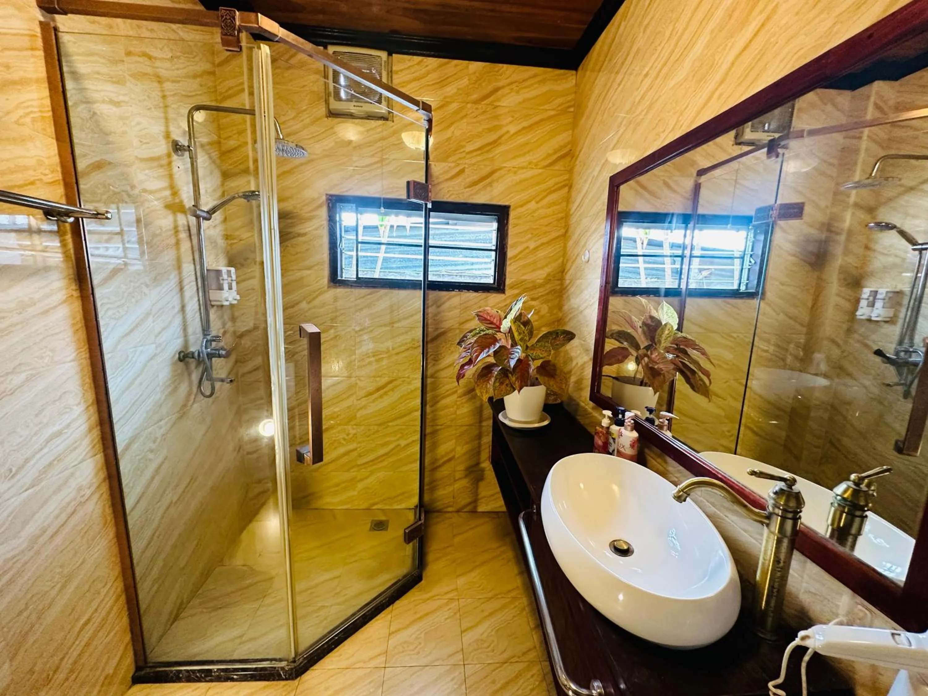 Shower in Ammata Boutique Villa