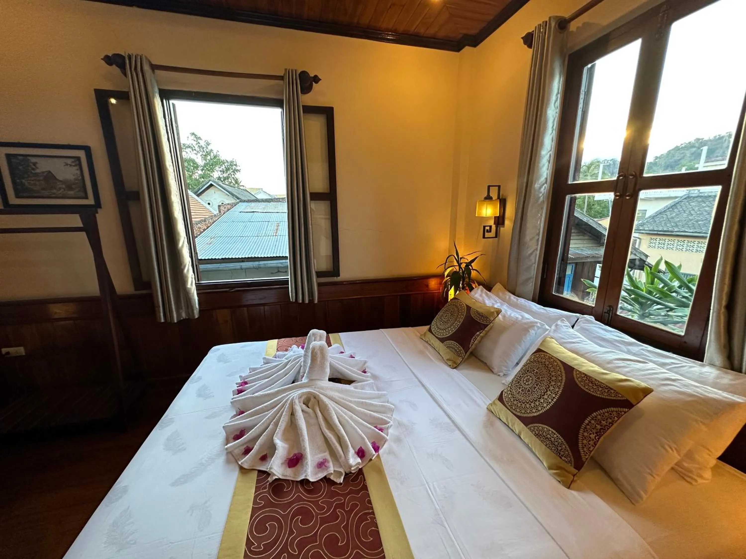 Bed in Ammata Boutique Villa