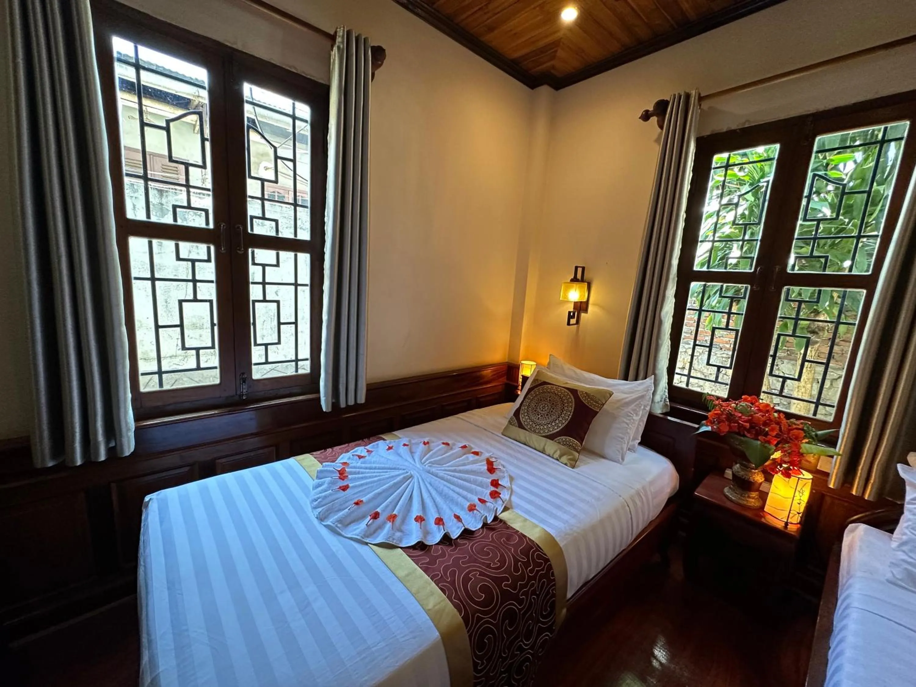 Bed in Ammata Boutique Villa