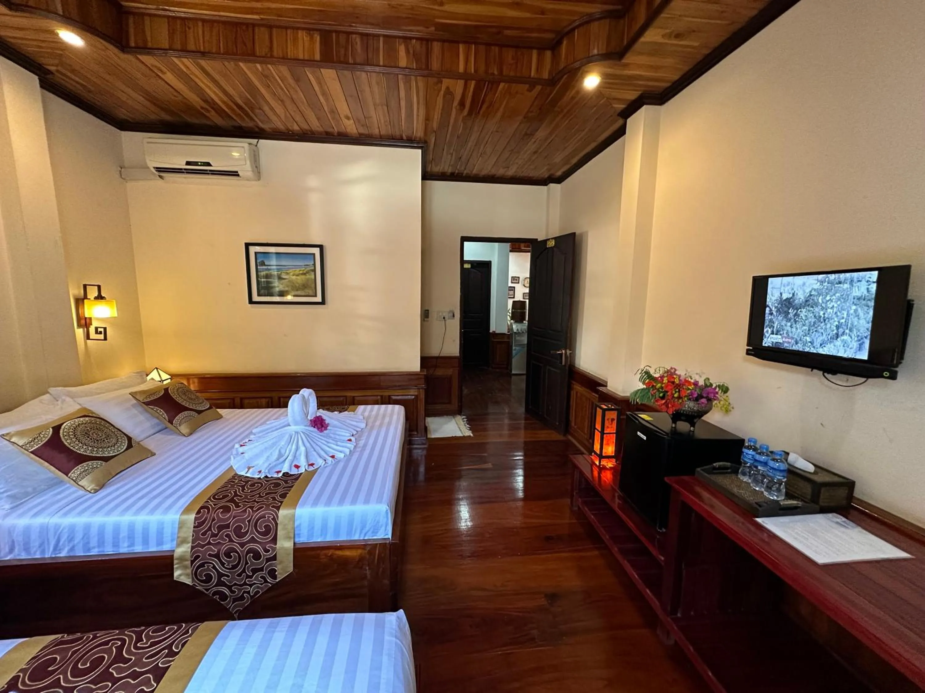 Living room, Bed in Ammata Boutique Villa
