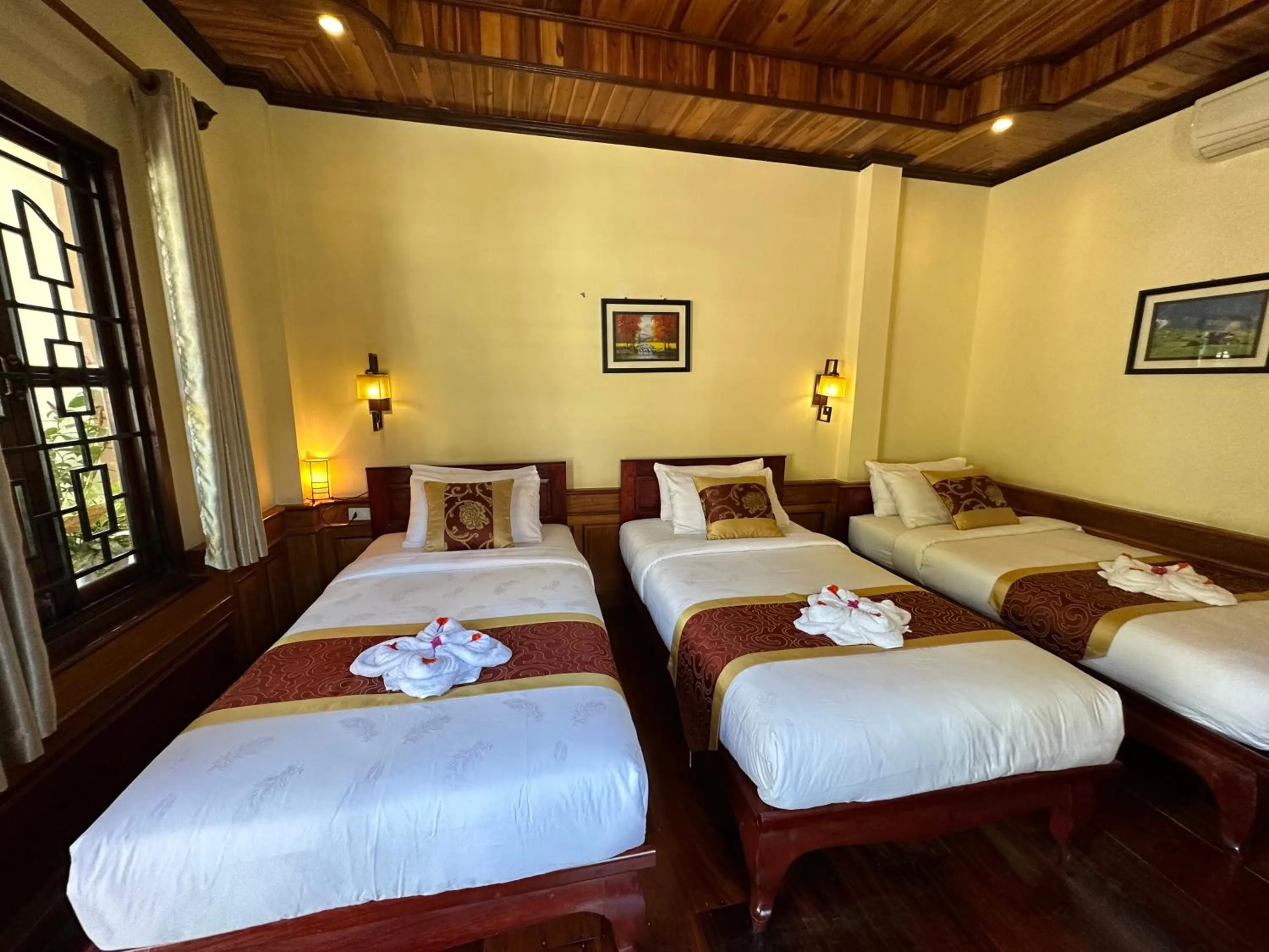 Bed in Ammata Boutique Villa