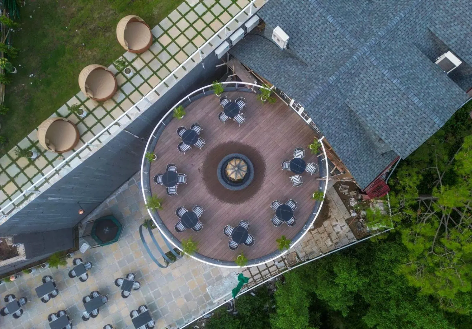 Bird's eye view in Anantam Resort & Spa