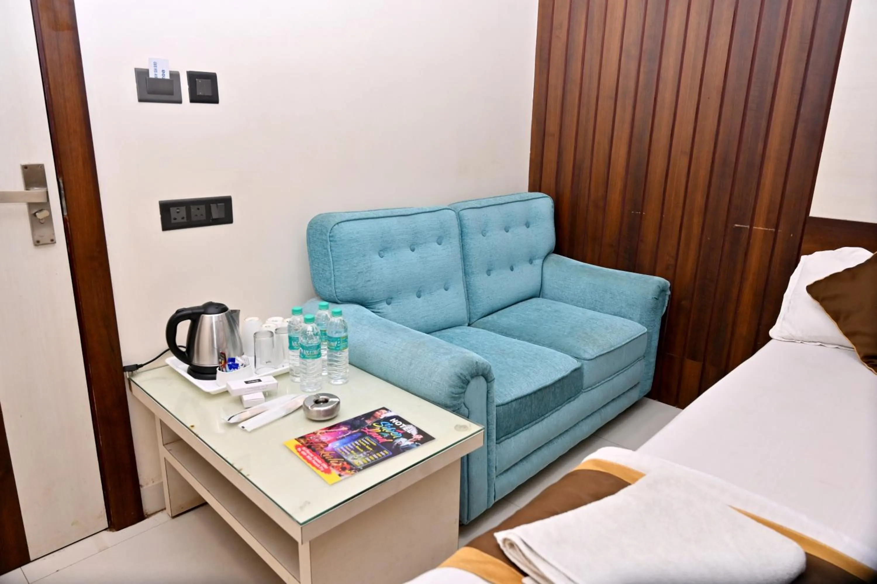 Bed in Hotel Silver Land New Digha with Rooftop Pool