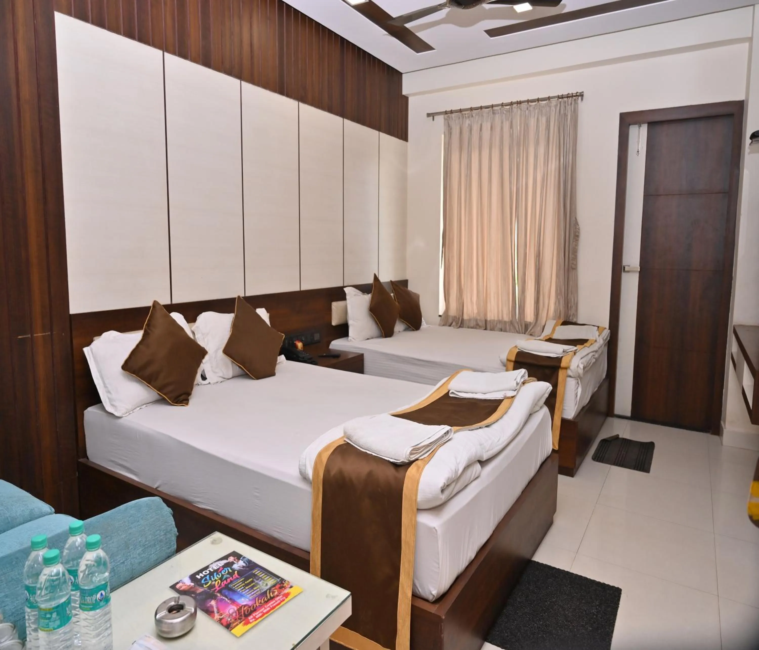 Bedroom, Bed in Hotel Silver Land New Digha with Rooftop Pool