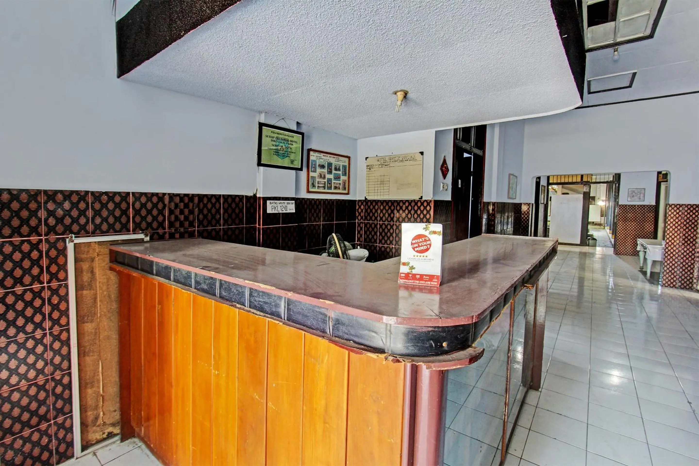 Lobby or reception in Hotel O Mareje Sariguna