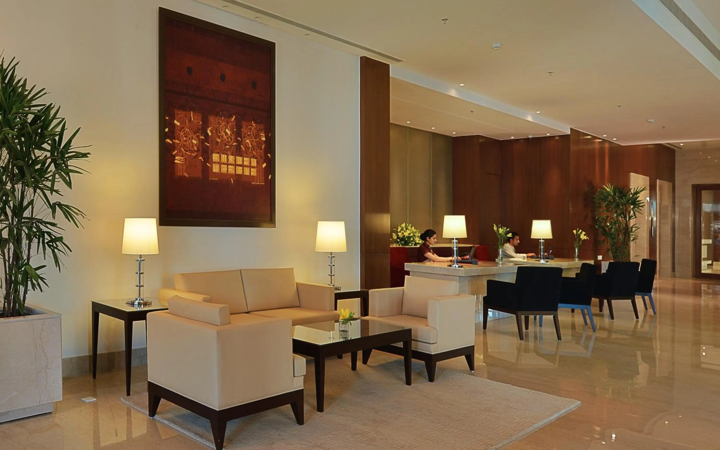 Lobby or reception in Park Plaza Chandigarh Zirakpur