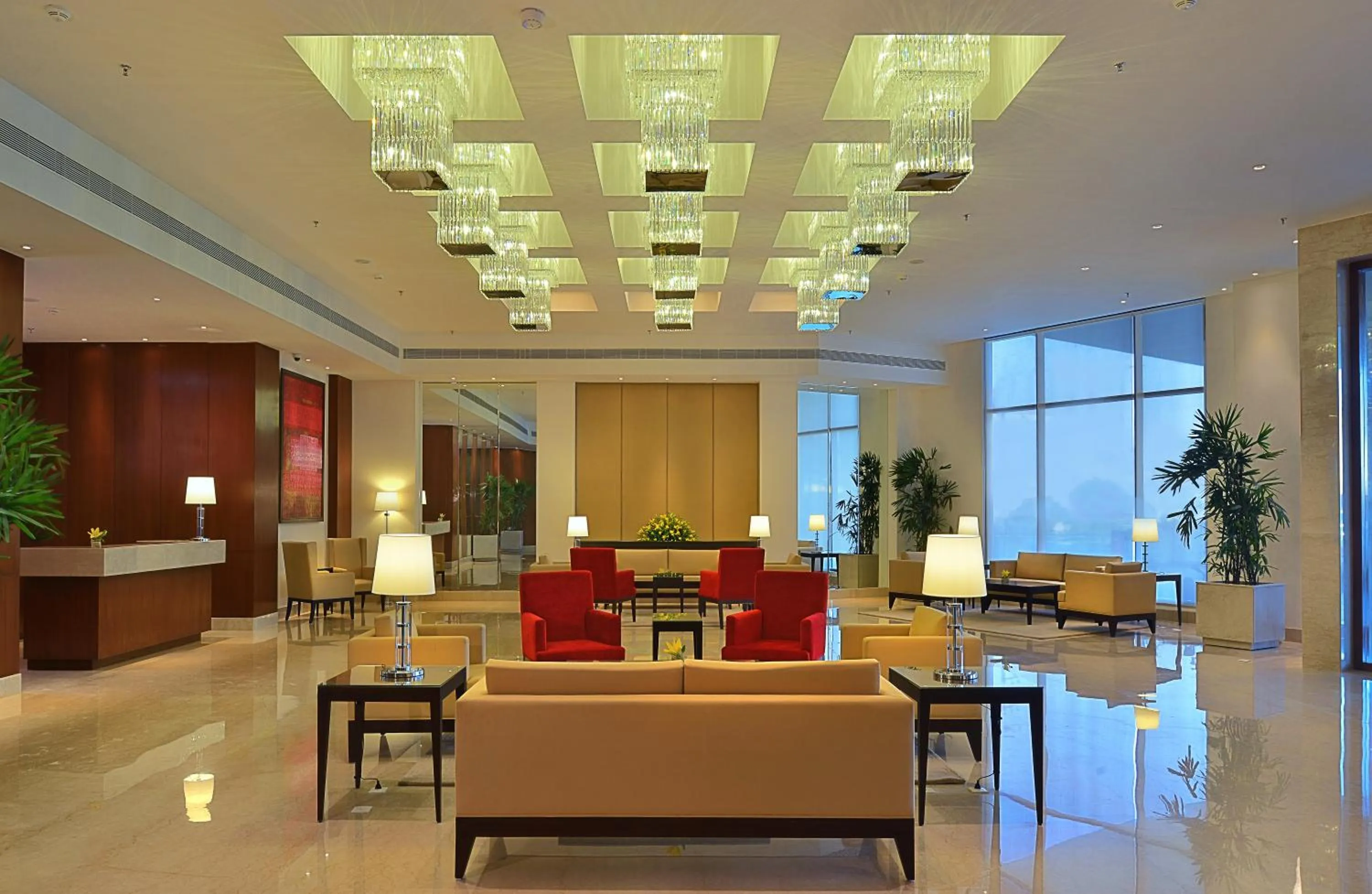 Lobby or reception in Park Plaza Chandigarh Zirakpur