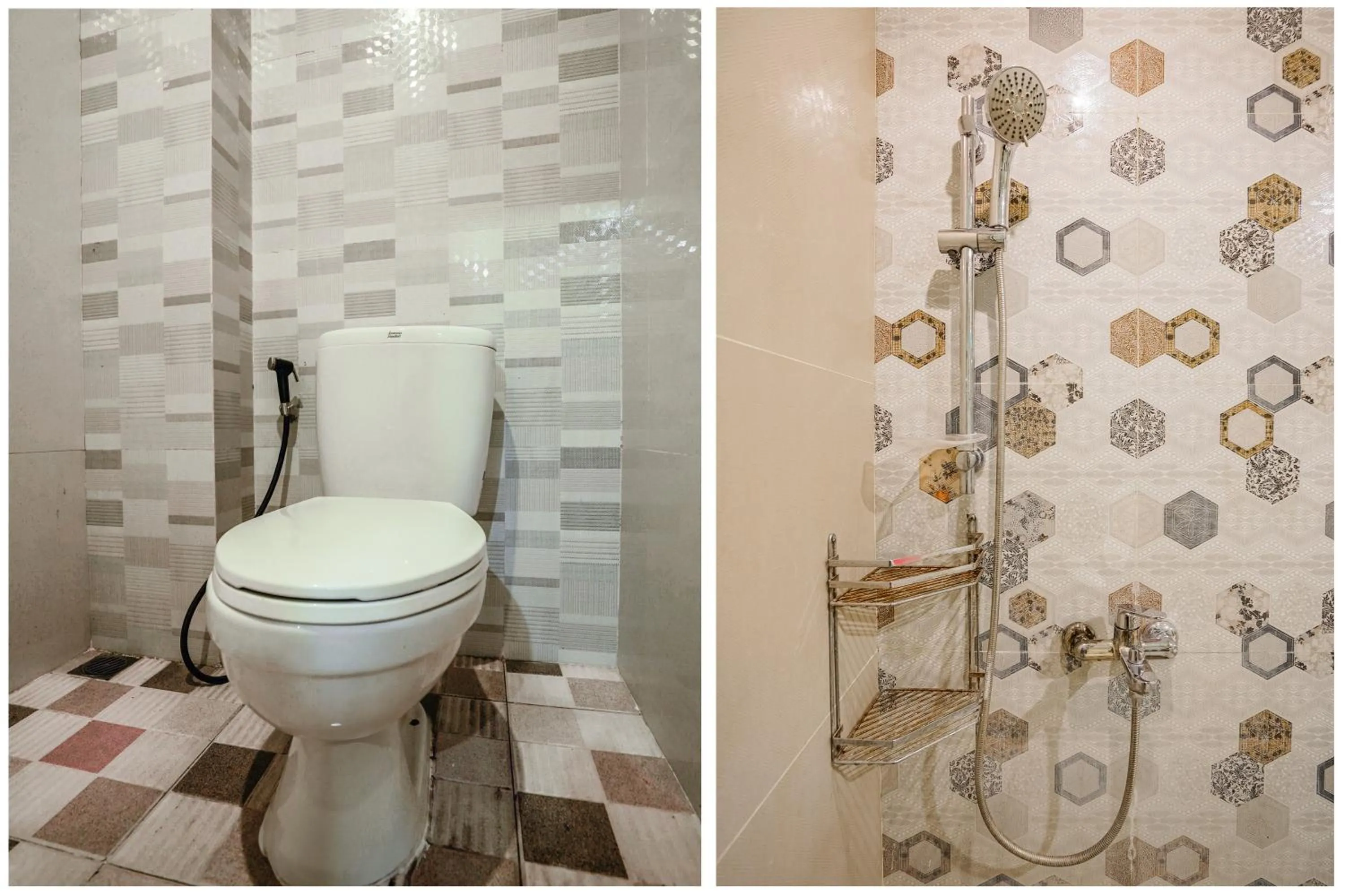 Bathroom in Super OYO Capital O 92633 Spring Hotel Gubeng