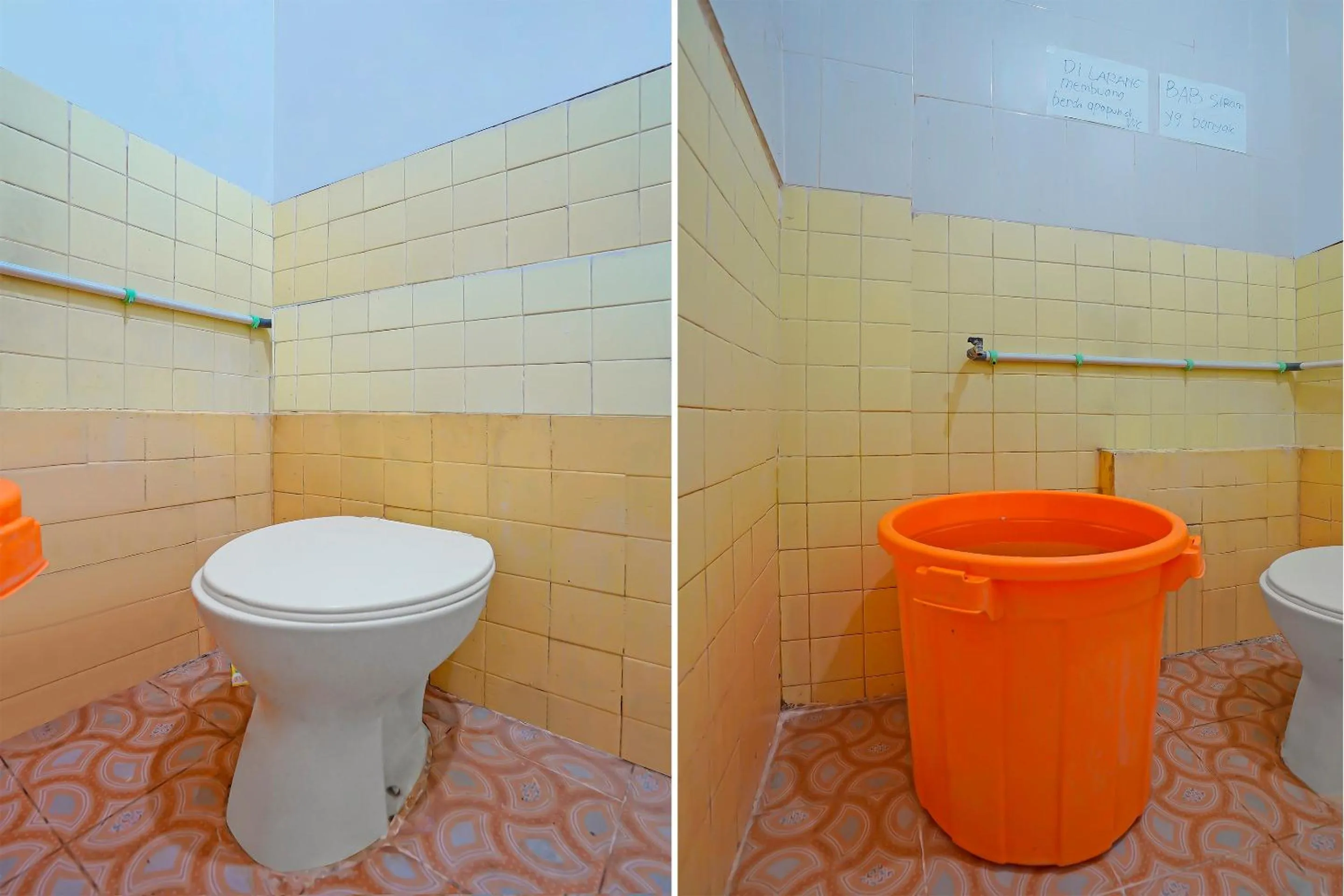 Bathroom in OYO Life 92651 Meir E-homestay Syariah