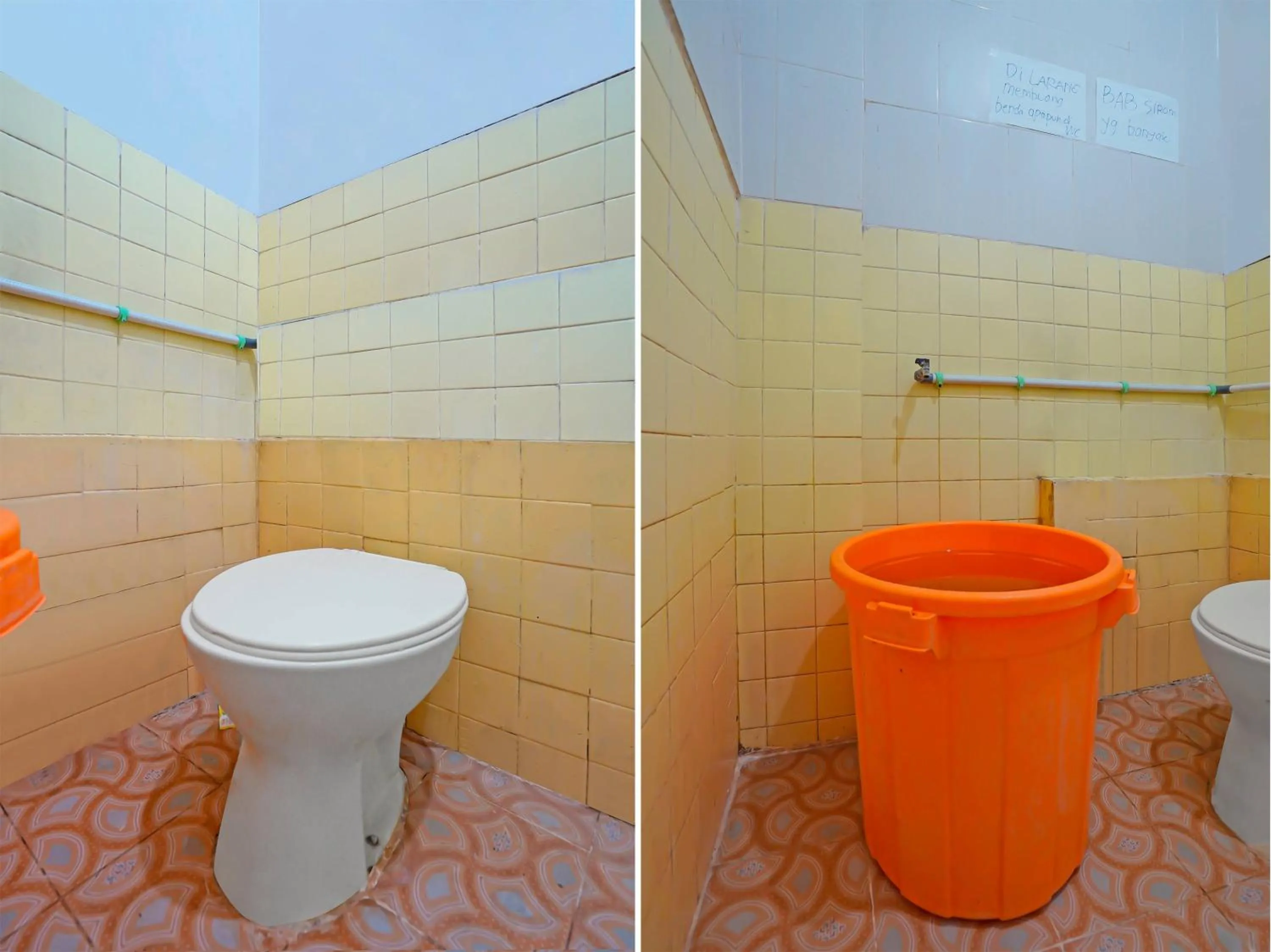 Bathroom in OYO Life 92651 Meir E-homestay Syariah