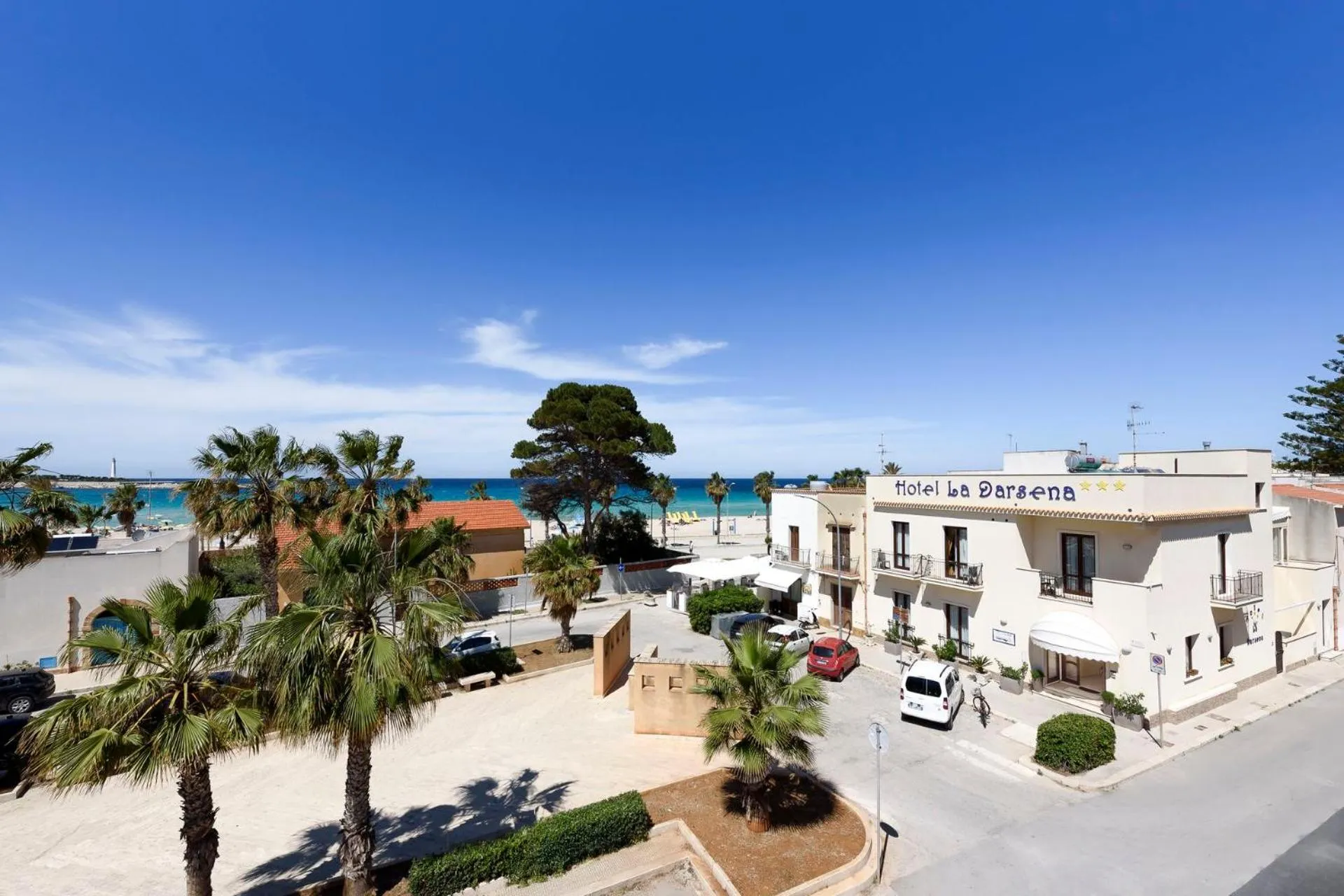 Property building in Hotel La Darsena