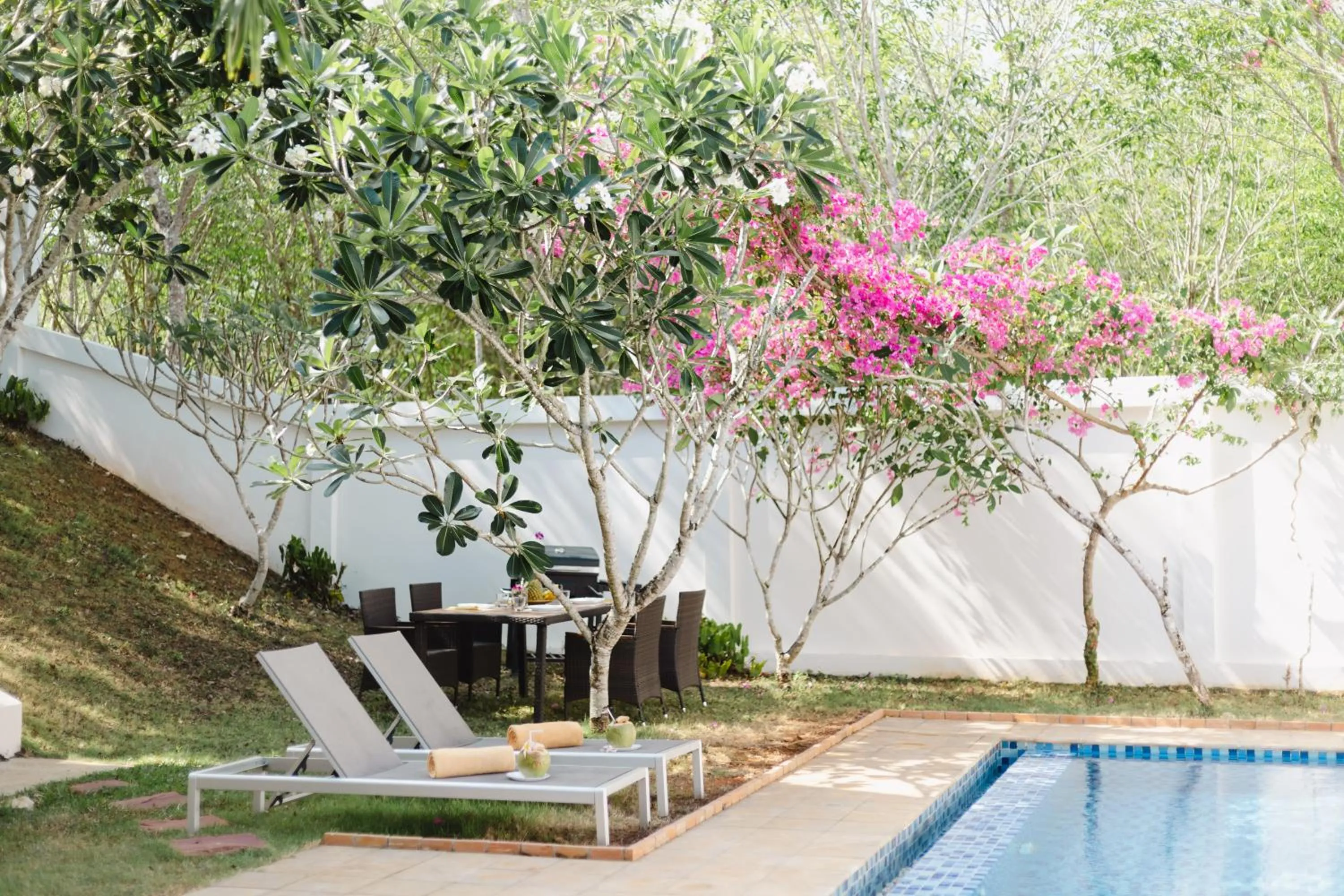 Patio in Cliff Haven Villa Krabi