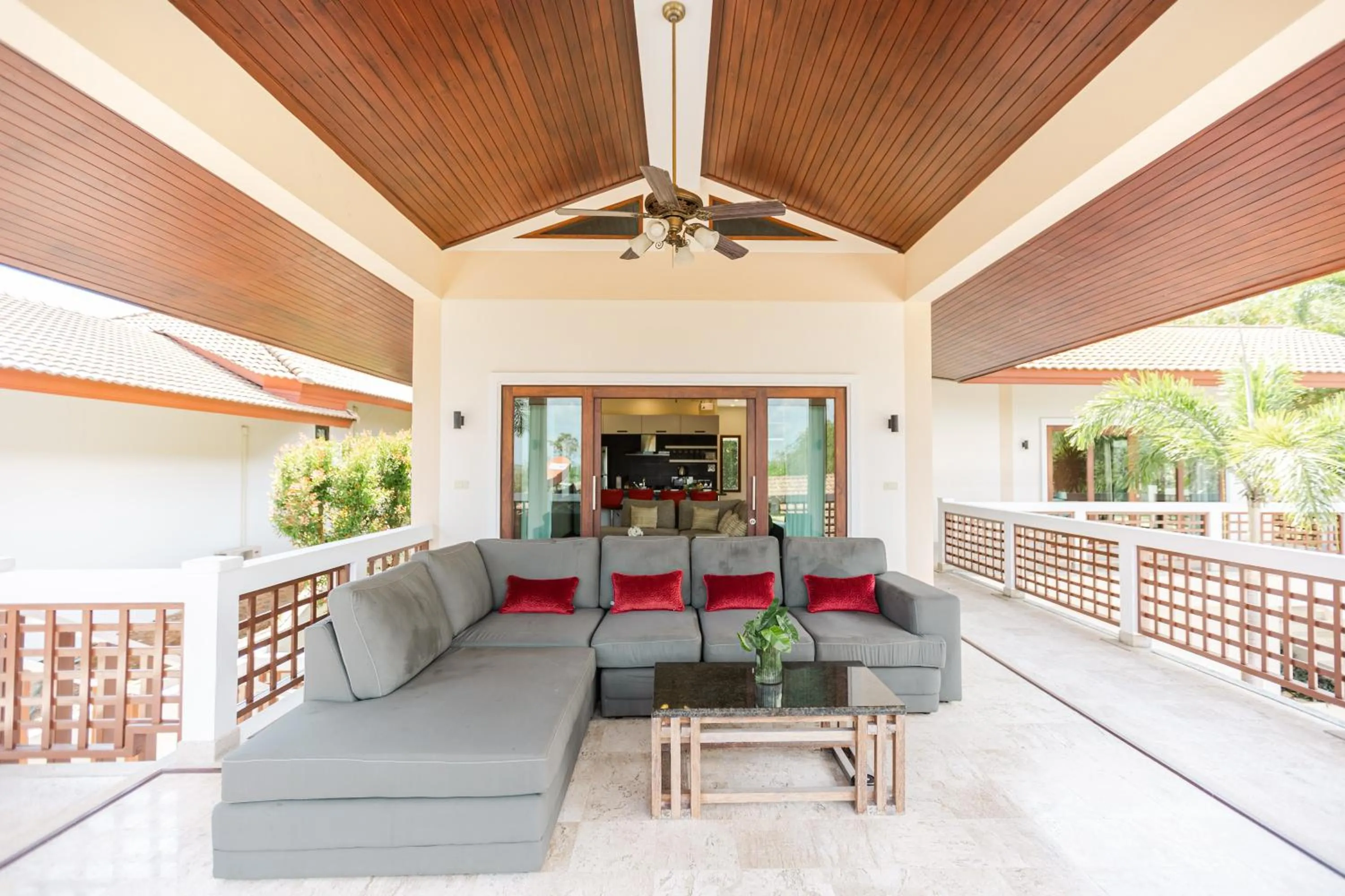 Patio in Cliff Haven Villa Krabi