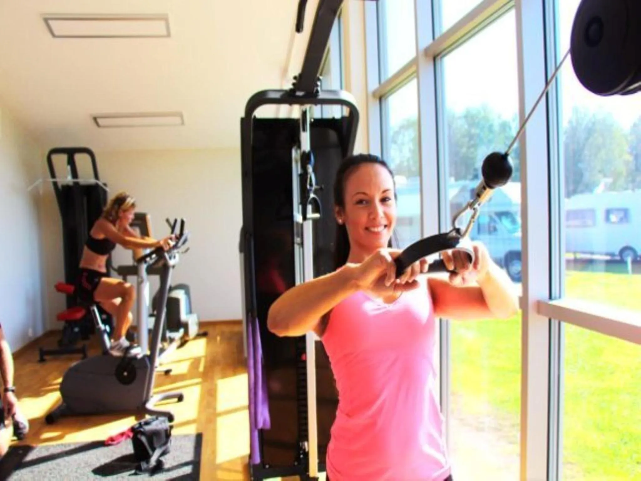 Fitness centre/facilities in Kronocamping Lidköping