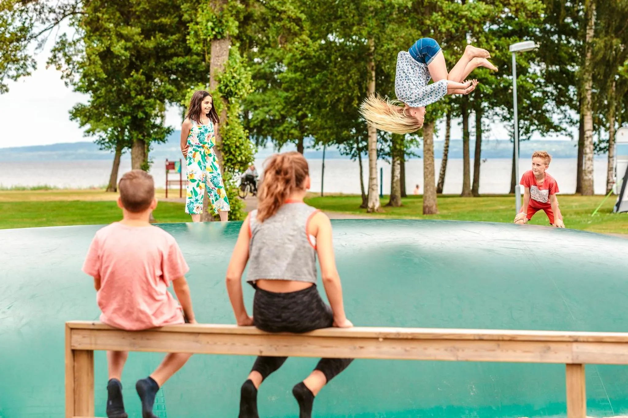 People in Kronocamping Lidköping