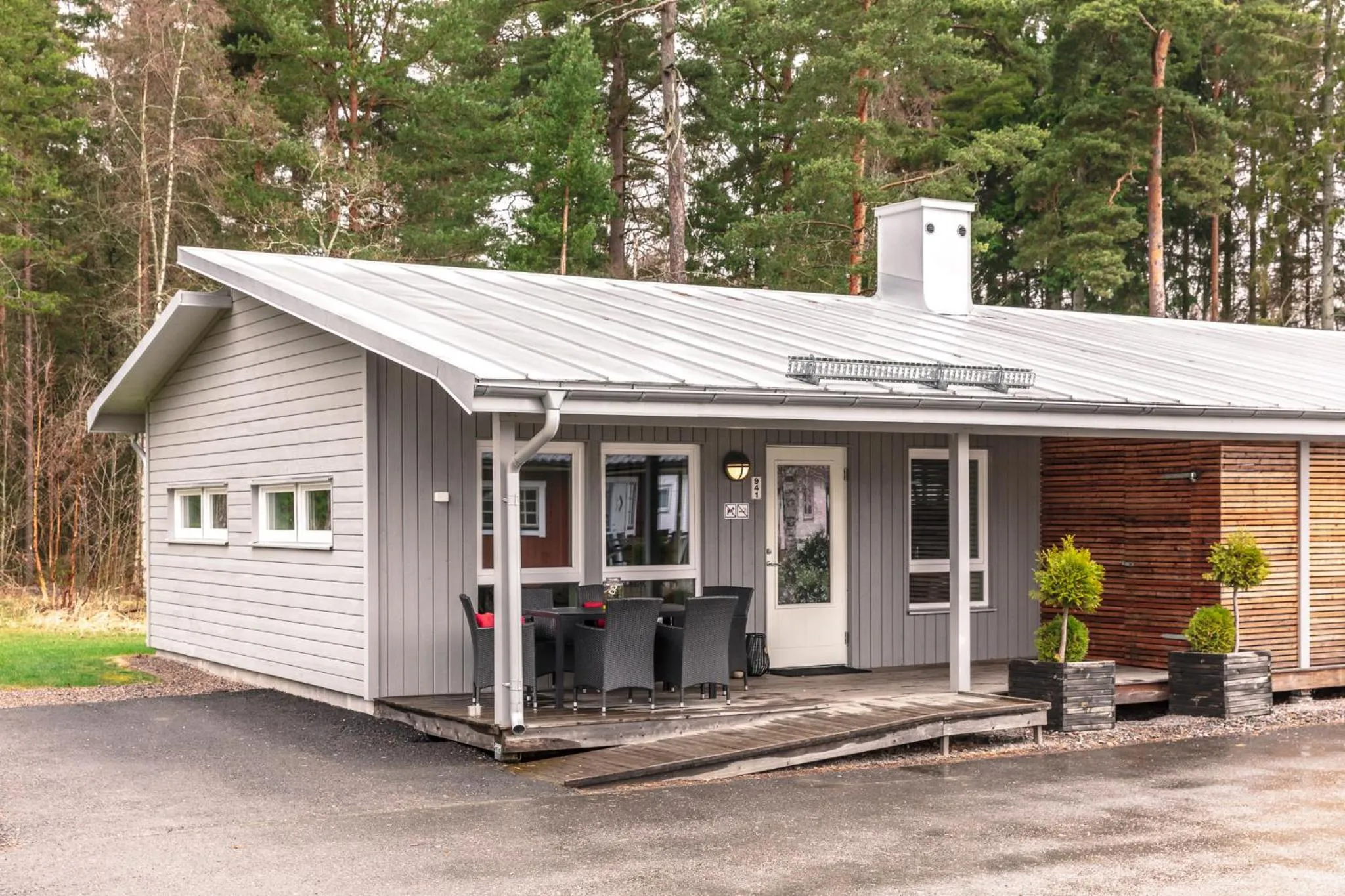 Property building in Kronocamping Lidköping