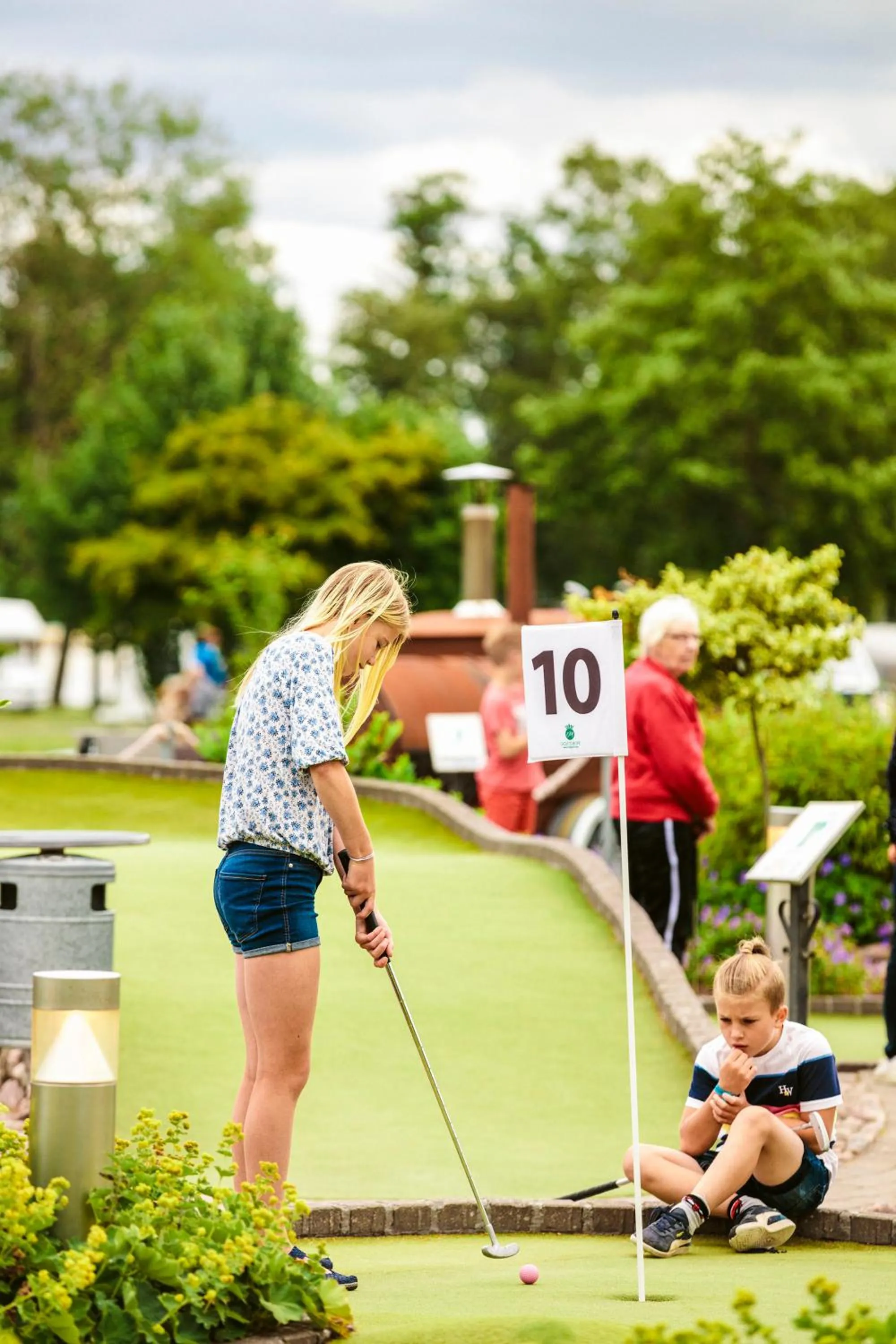 People in Kronocamping Lidköping
