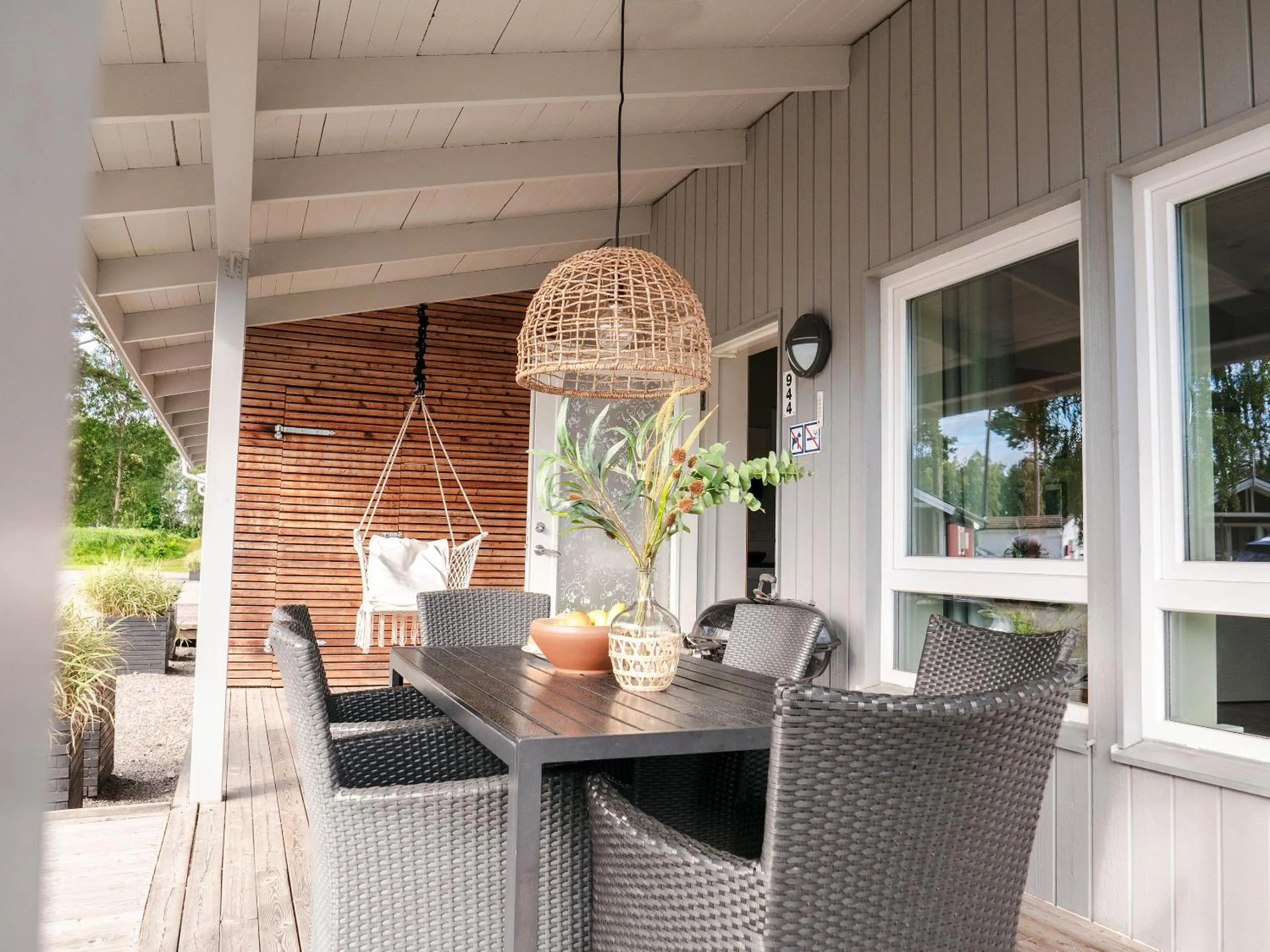 Patio in Kronocamping Lidköping