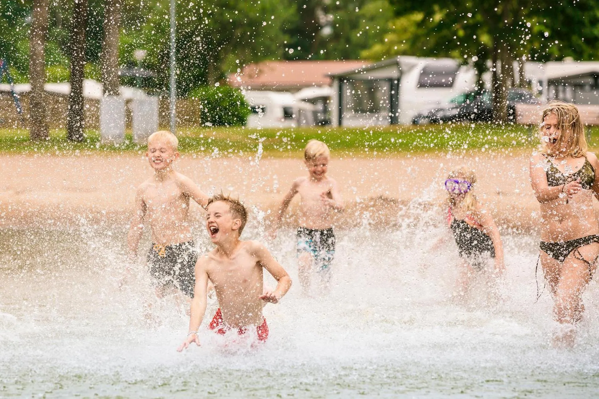 People in Kronocamping Lidköping