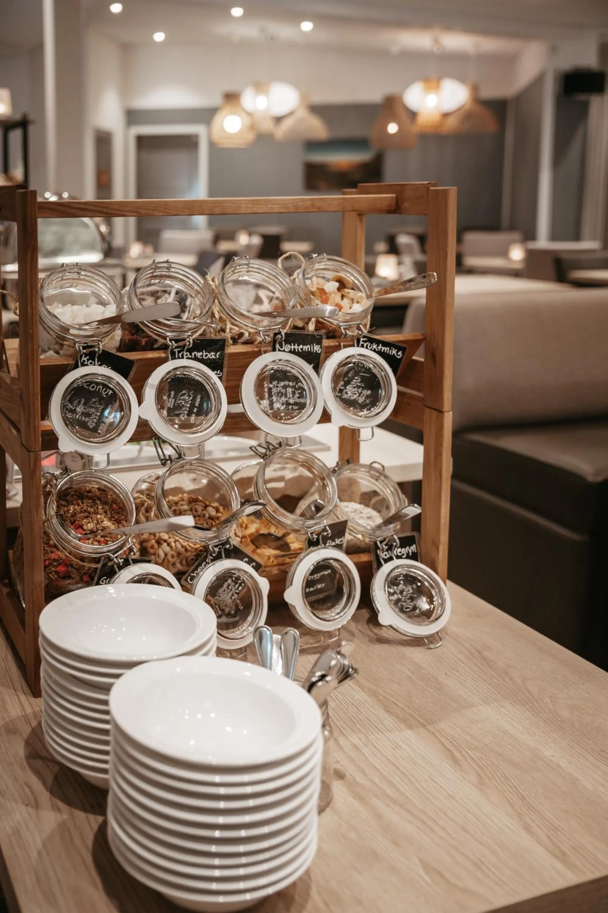 Continental breakfast in Tromsø Lodge & Camping