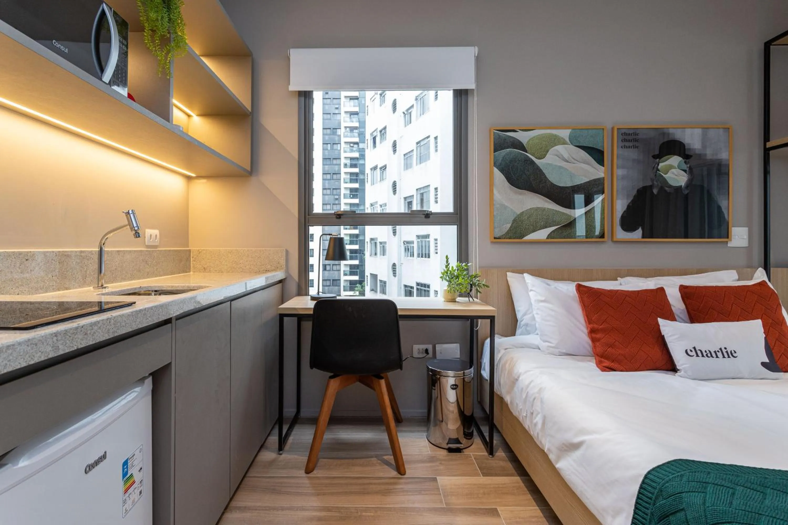 Bed in Charlie Haddock Jardim Paulista