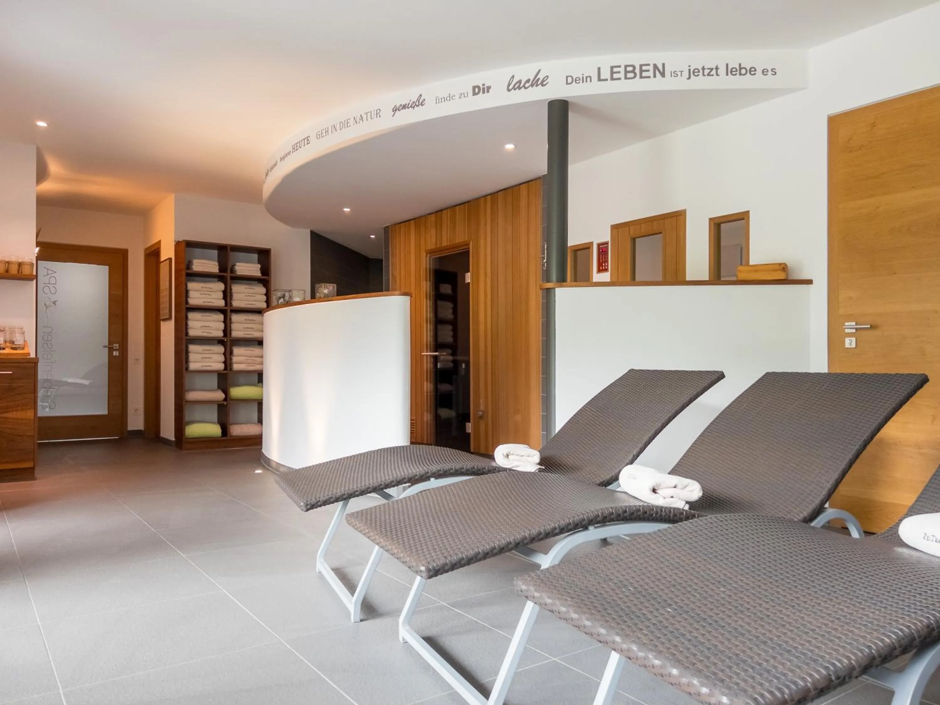 Sauna in Ferienwohnung Hohe Stein I Wellnessbereich I Schwarzwald I ZeiTraum