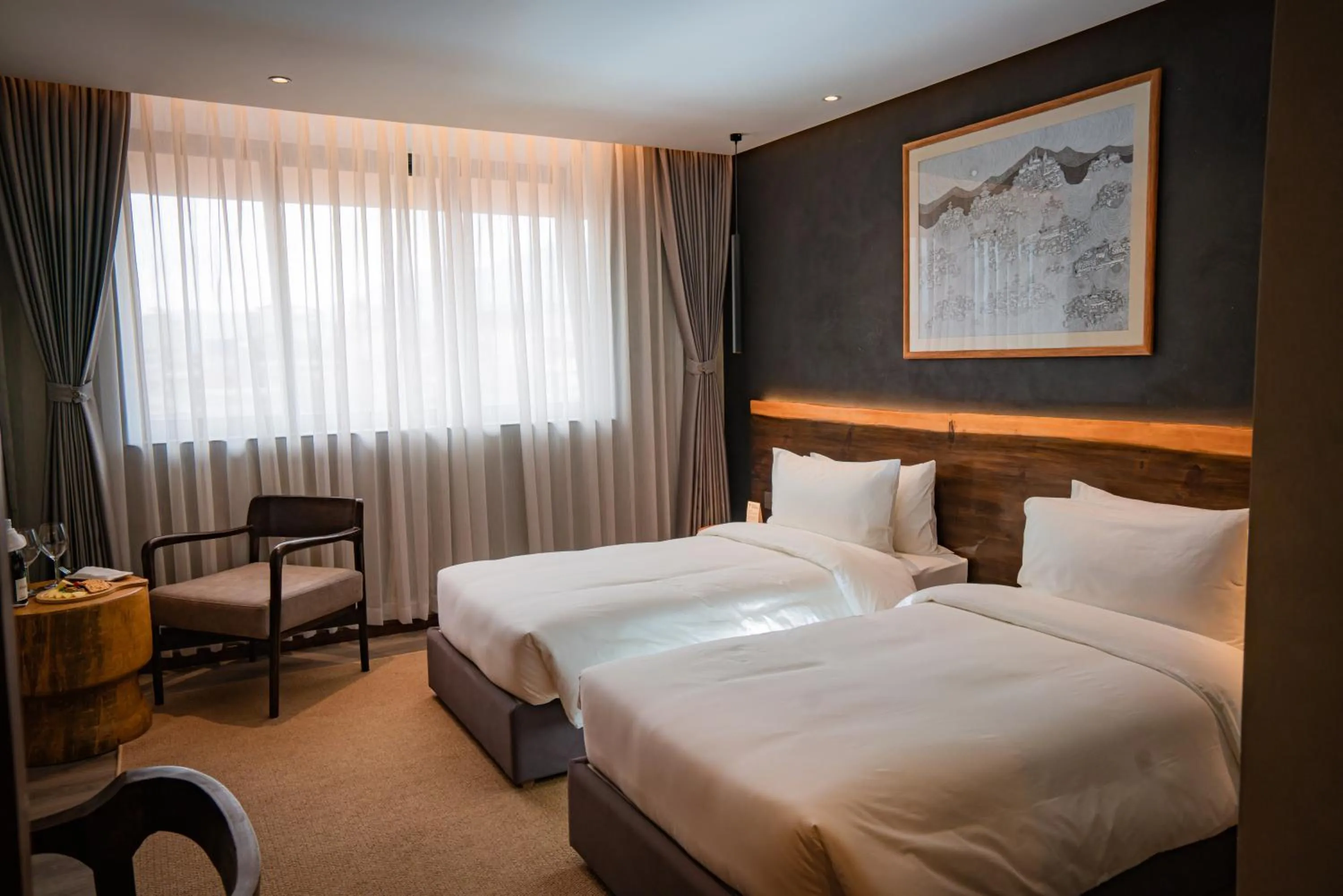 Bedroom, Bed in Hotel Barahi Kathmandu