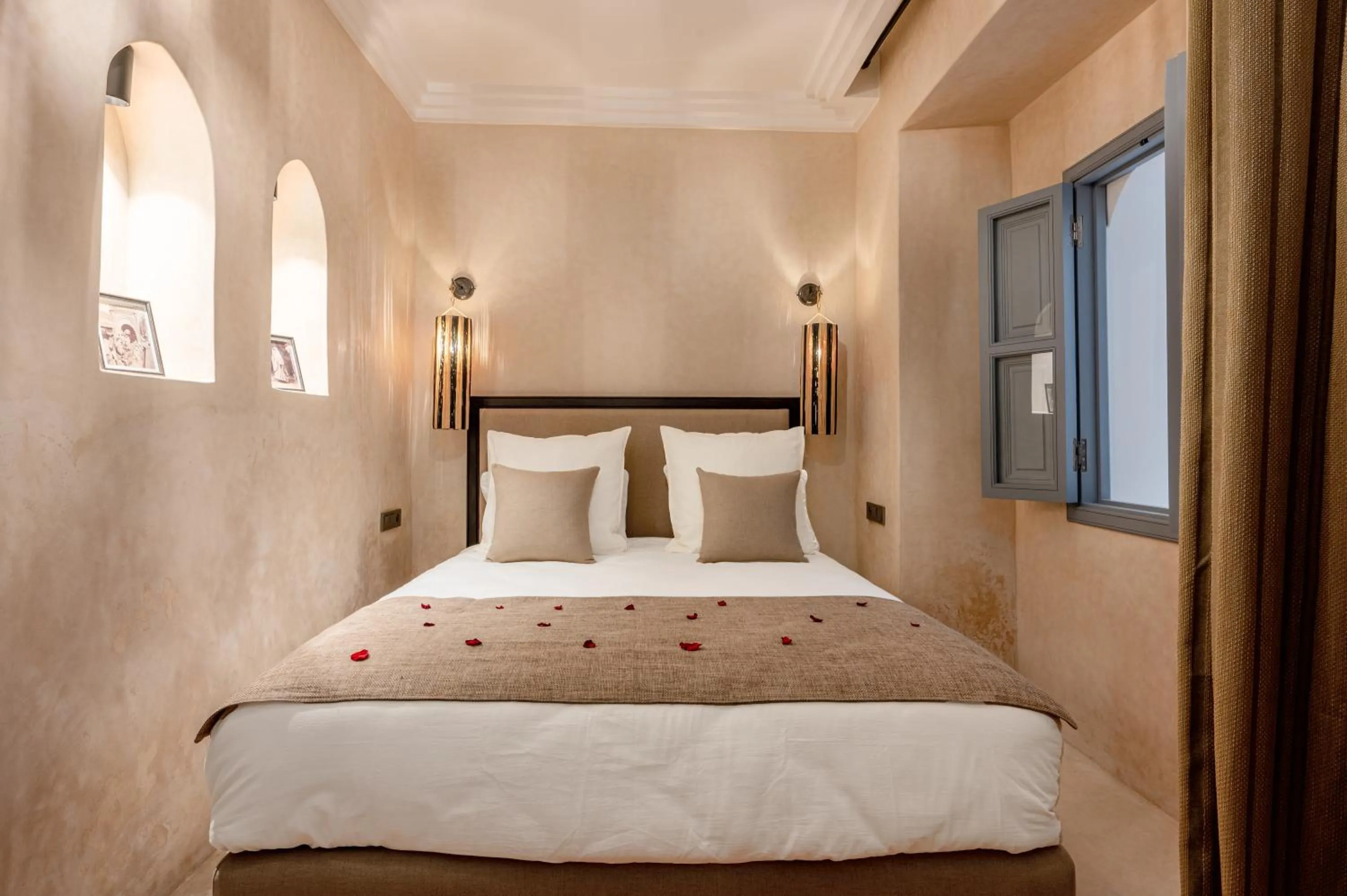Bed in Riad Celema & Spa