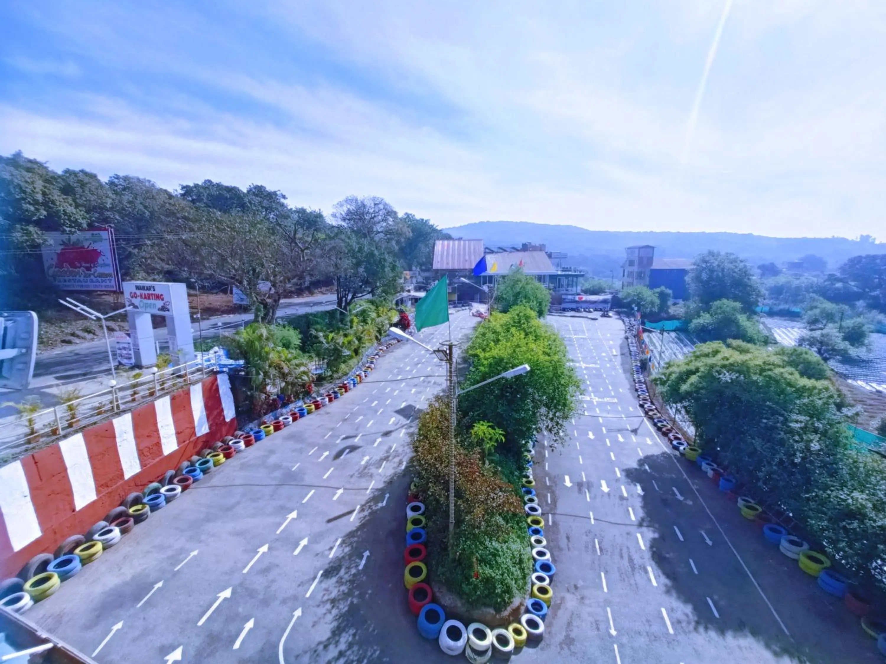 City view in Saanjh Riverside Resort