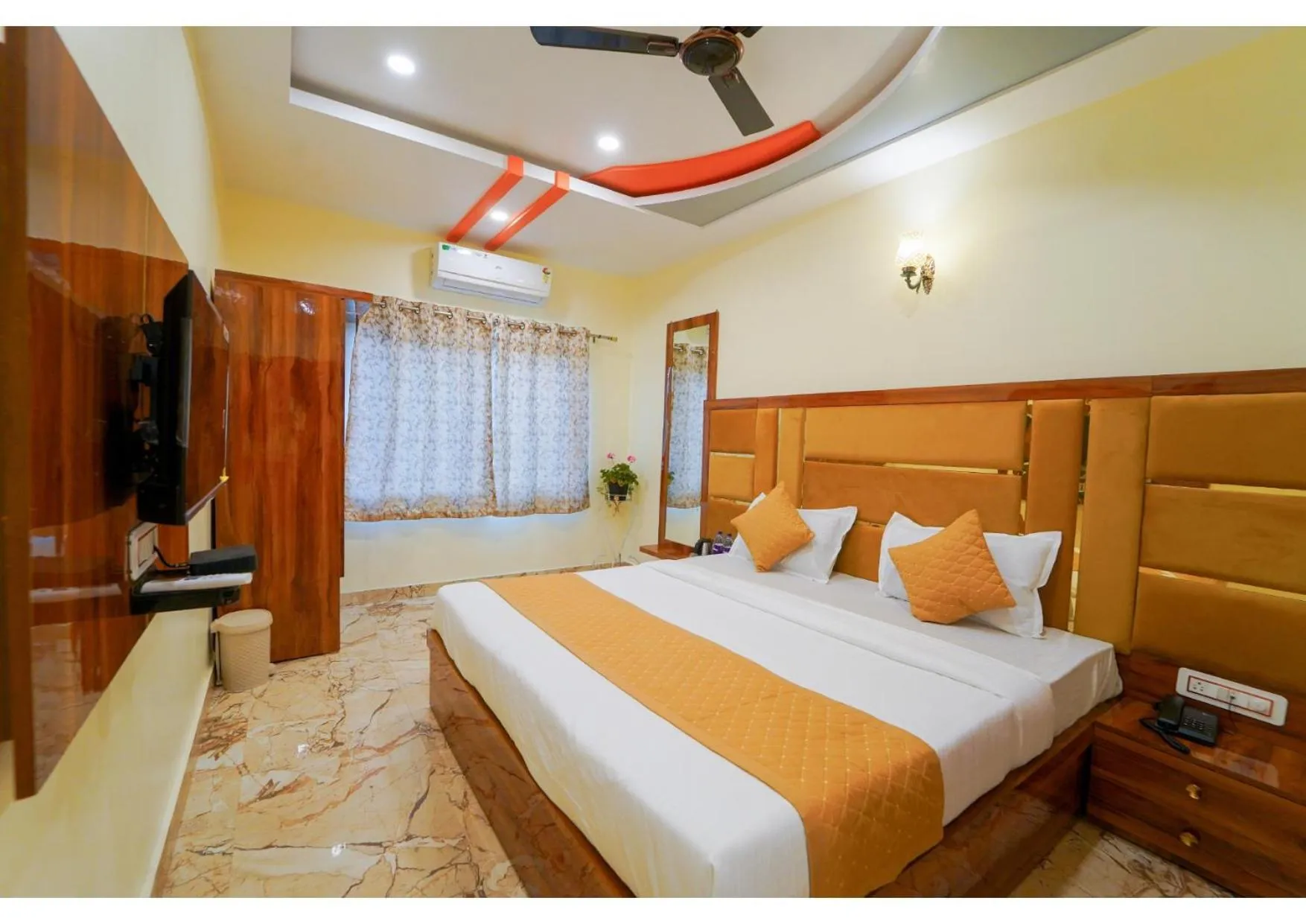 Bedroom, Bed in Saanjh Riverside Resort