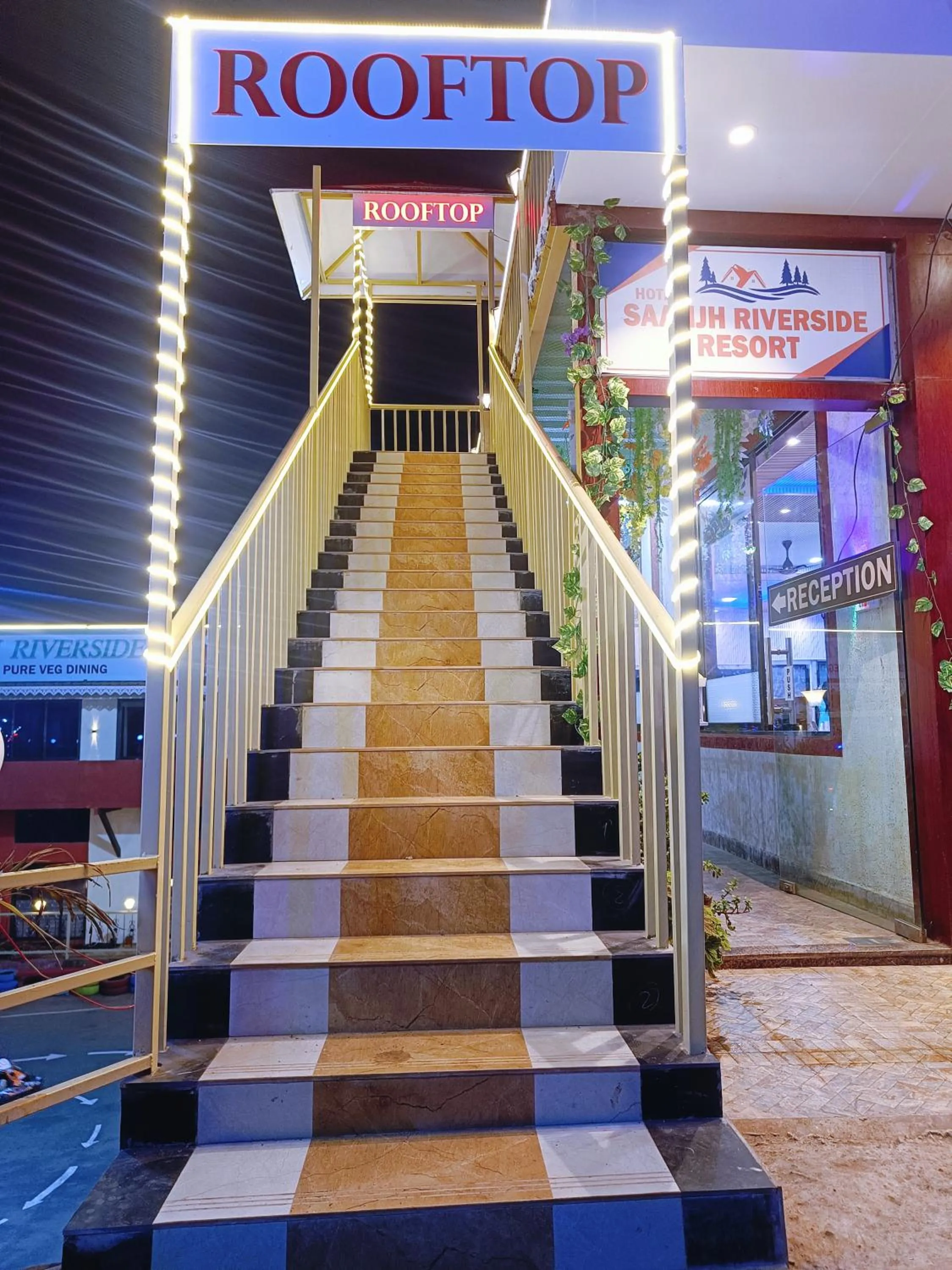 Balcony/Terrace in Saanjh Riverside Resort