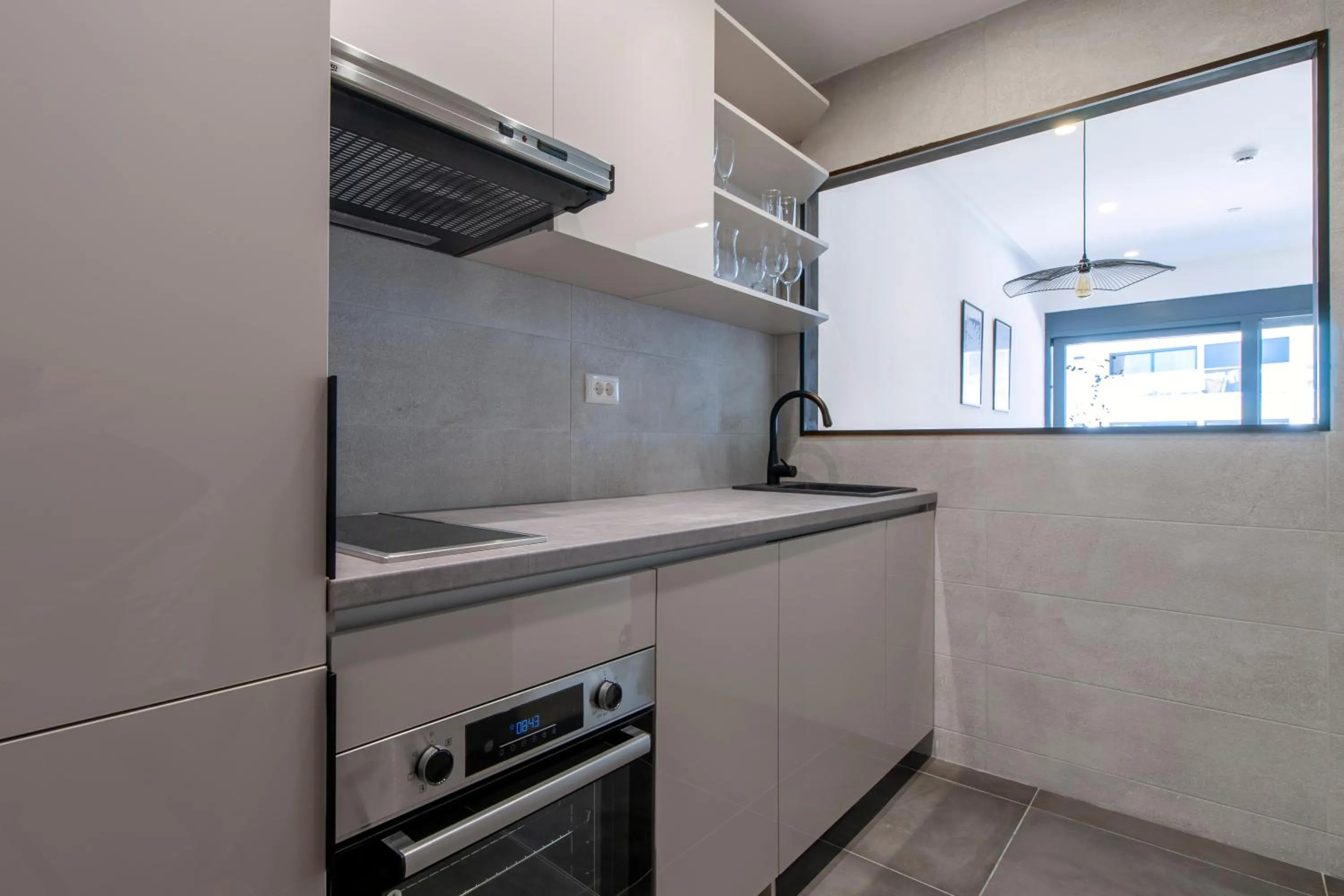 Kitchen or kitchenette in Soho Suites