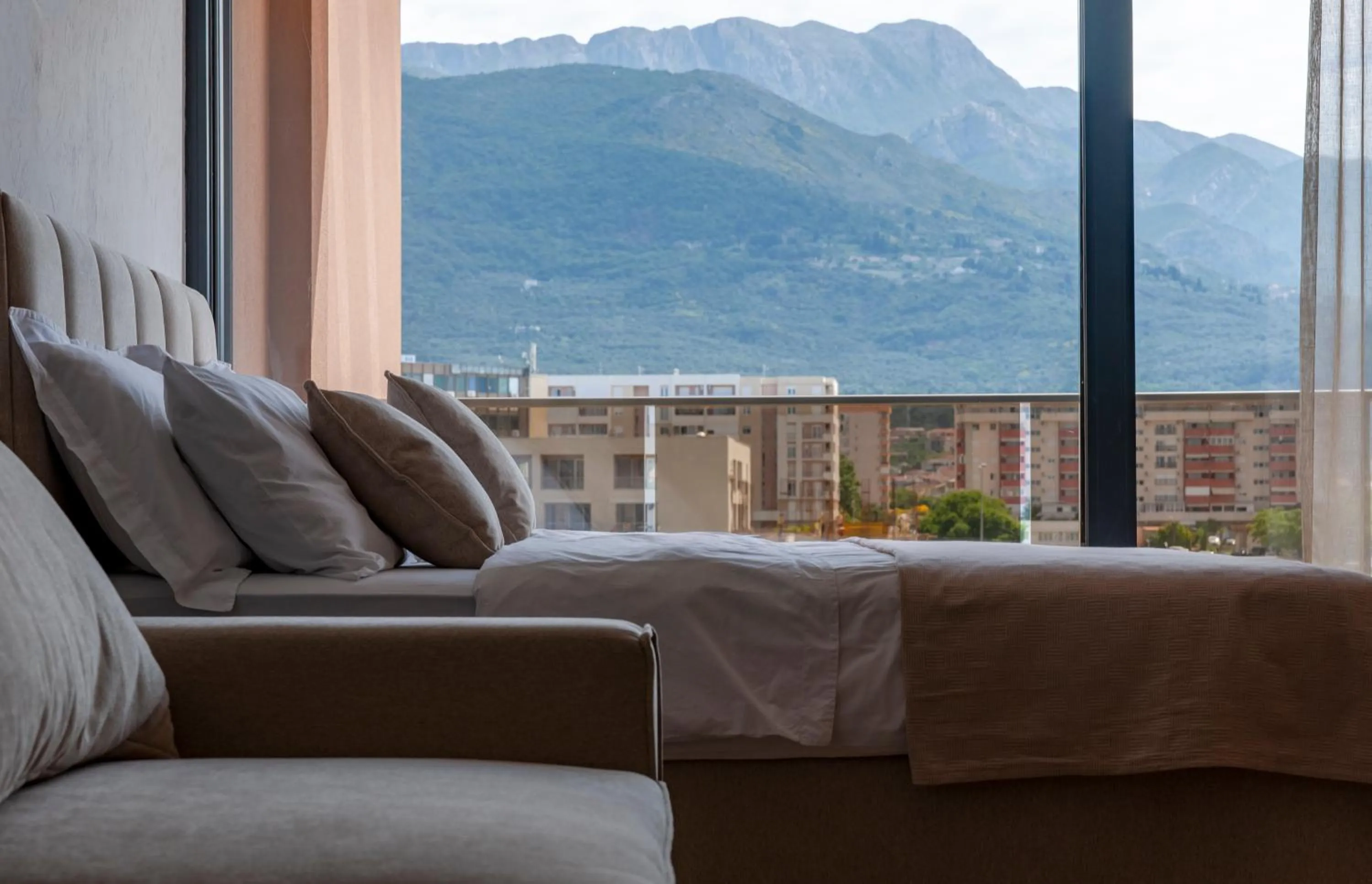 Mountain view in Soho Suites