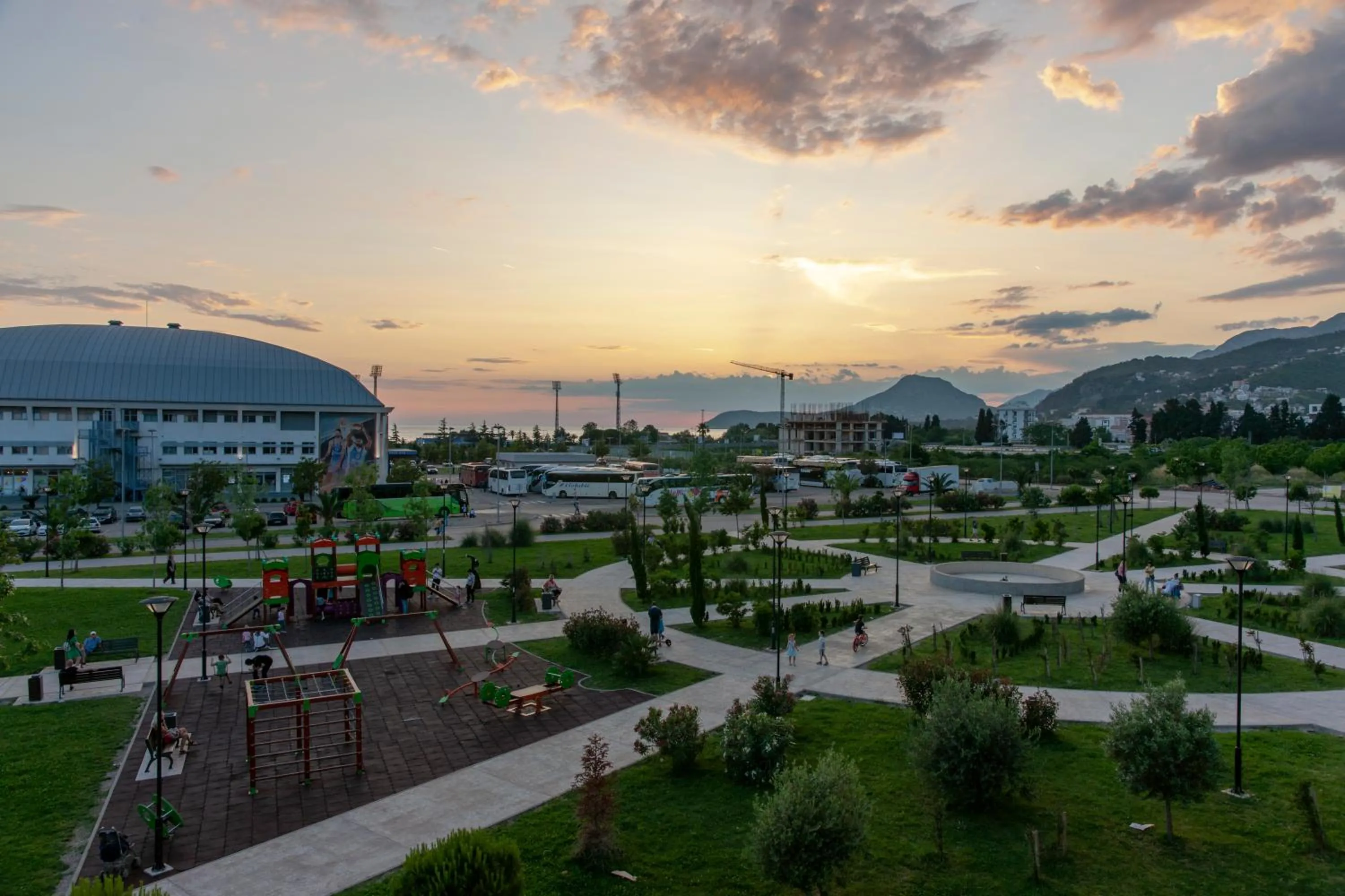 Natural landscape in Soho Suites